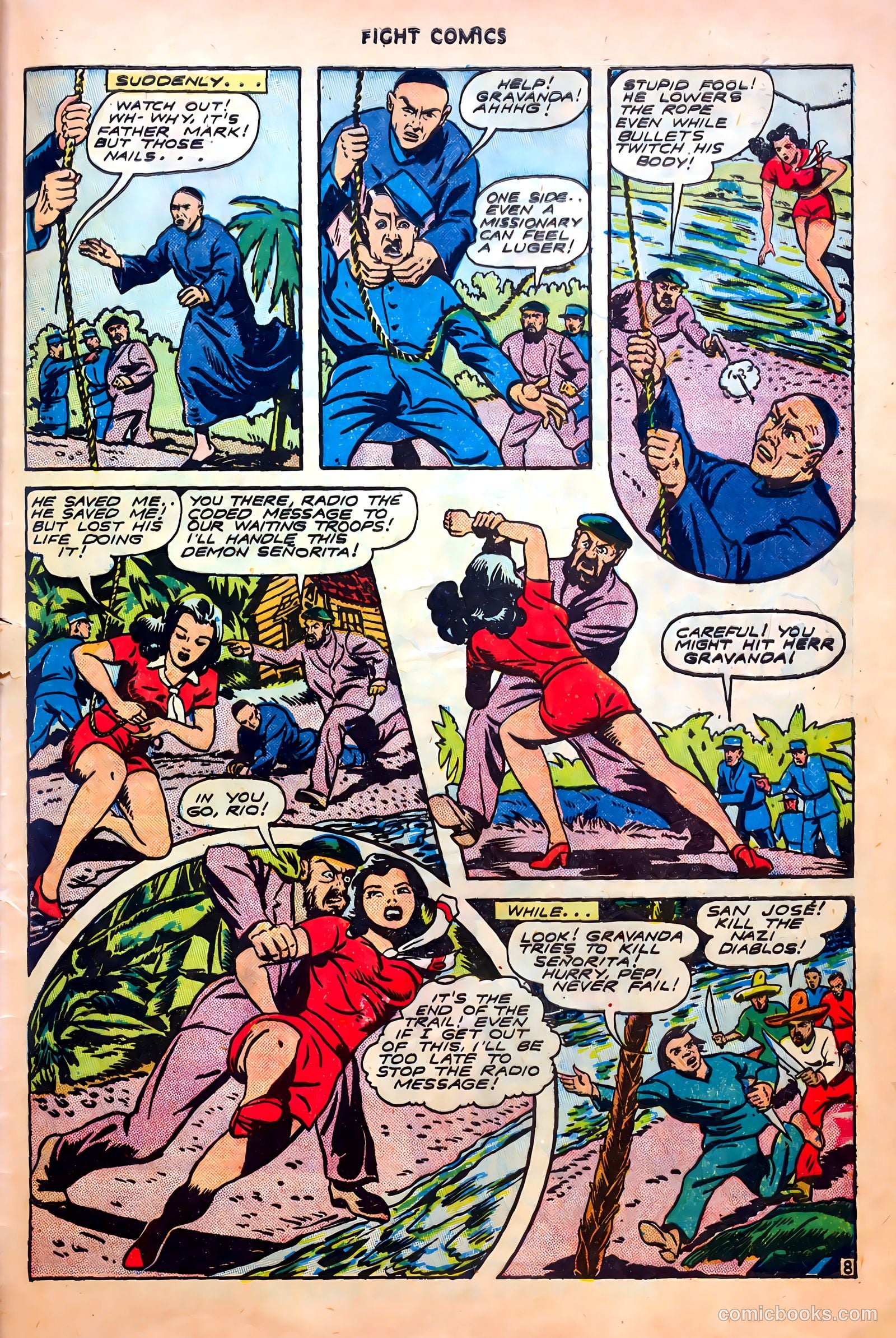 Fight Comics #32 (1944) — page 49 of 52