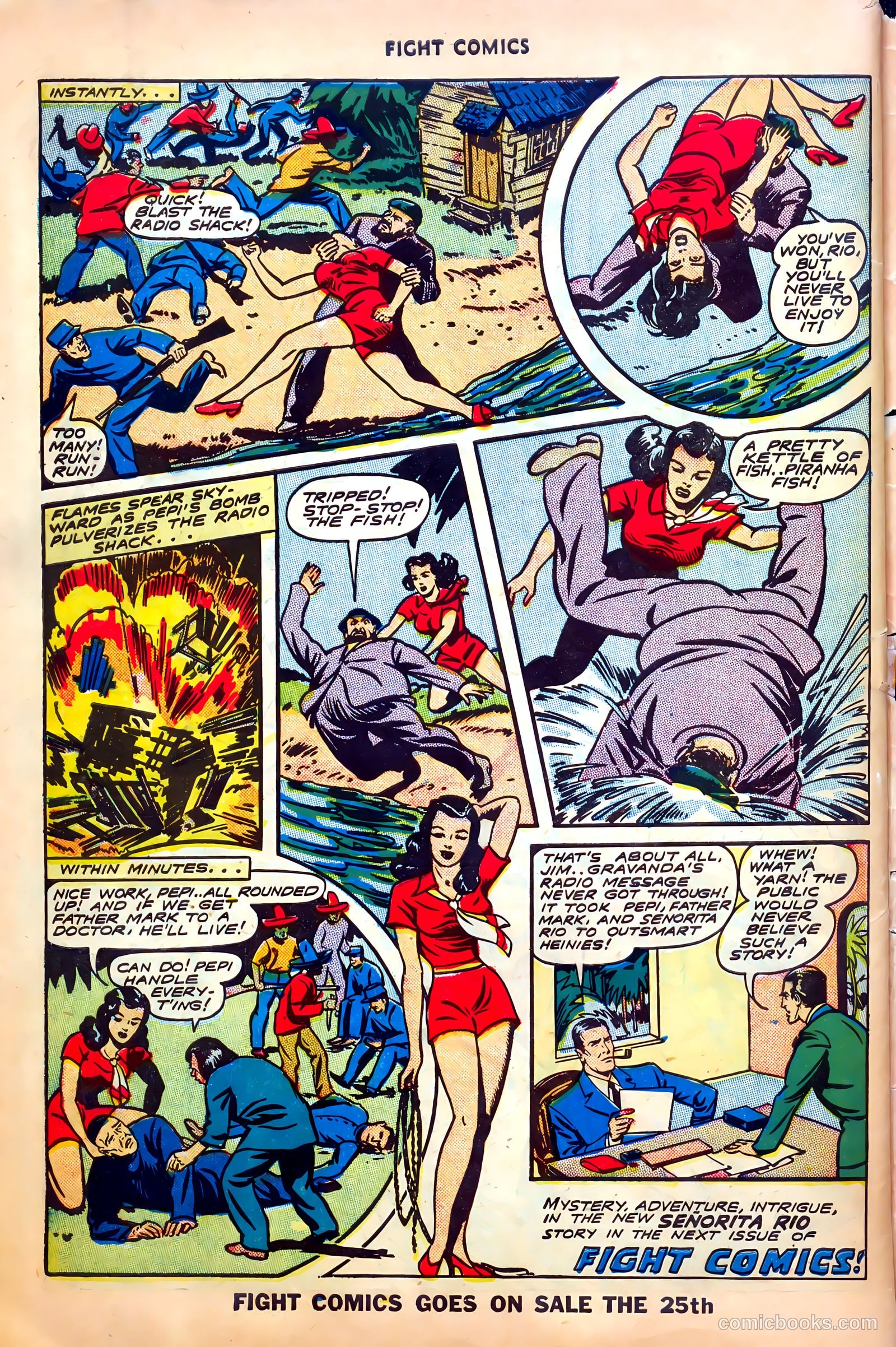 Fight Comics #32 (1944) — page 50 of 52