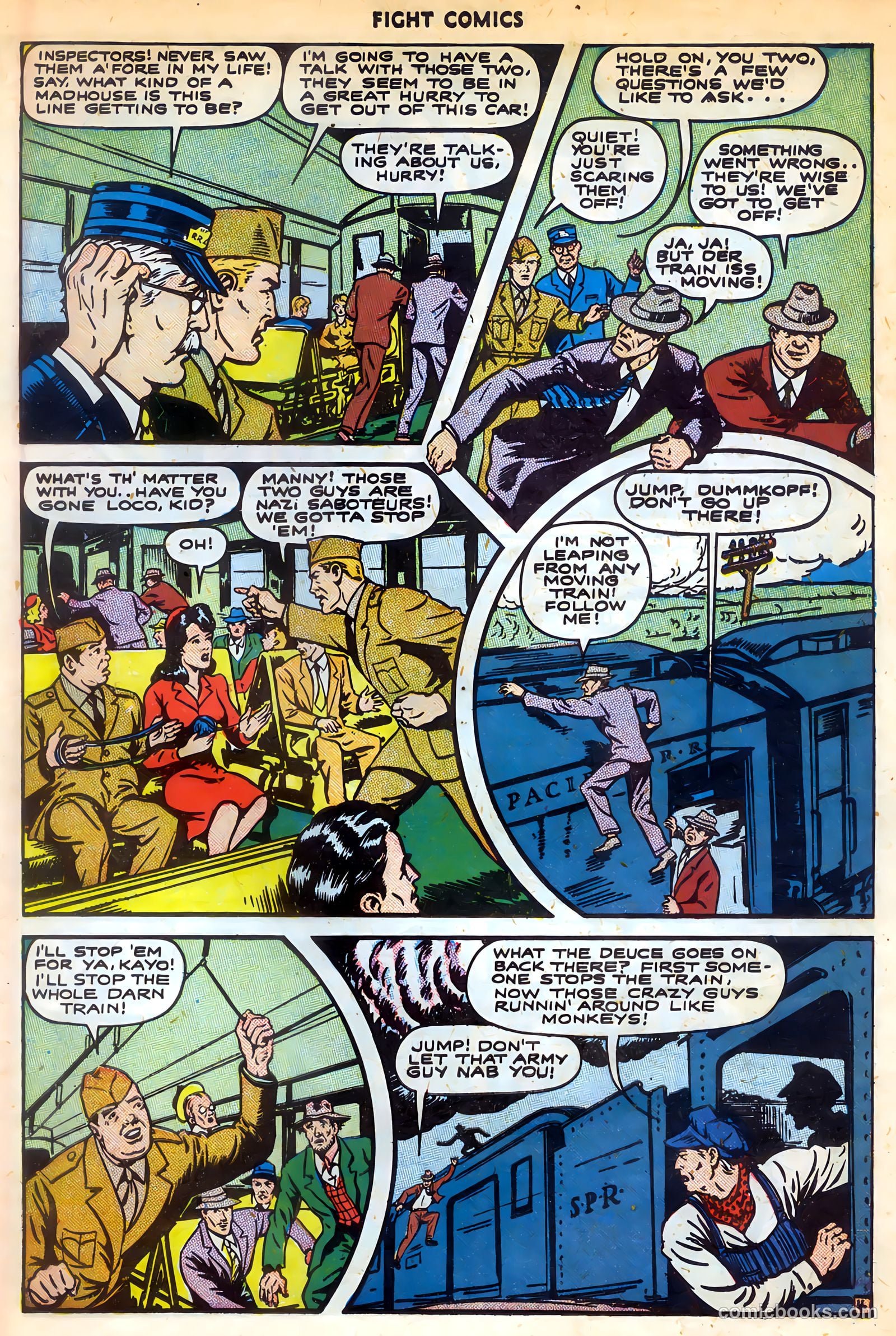 Fight Comics #33 (1944) — page 31 of 52