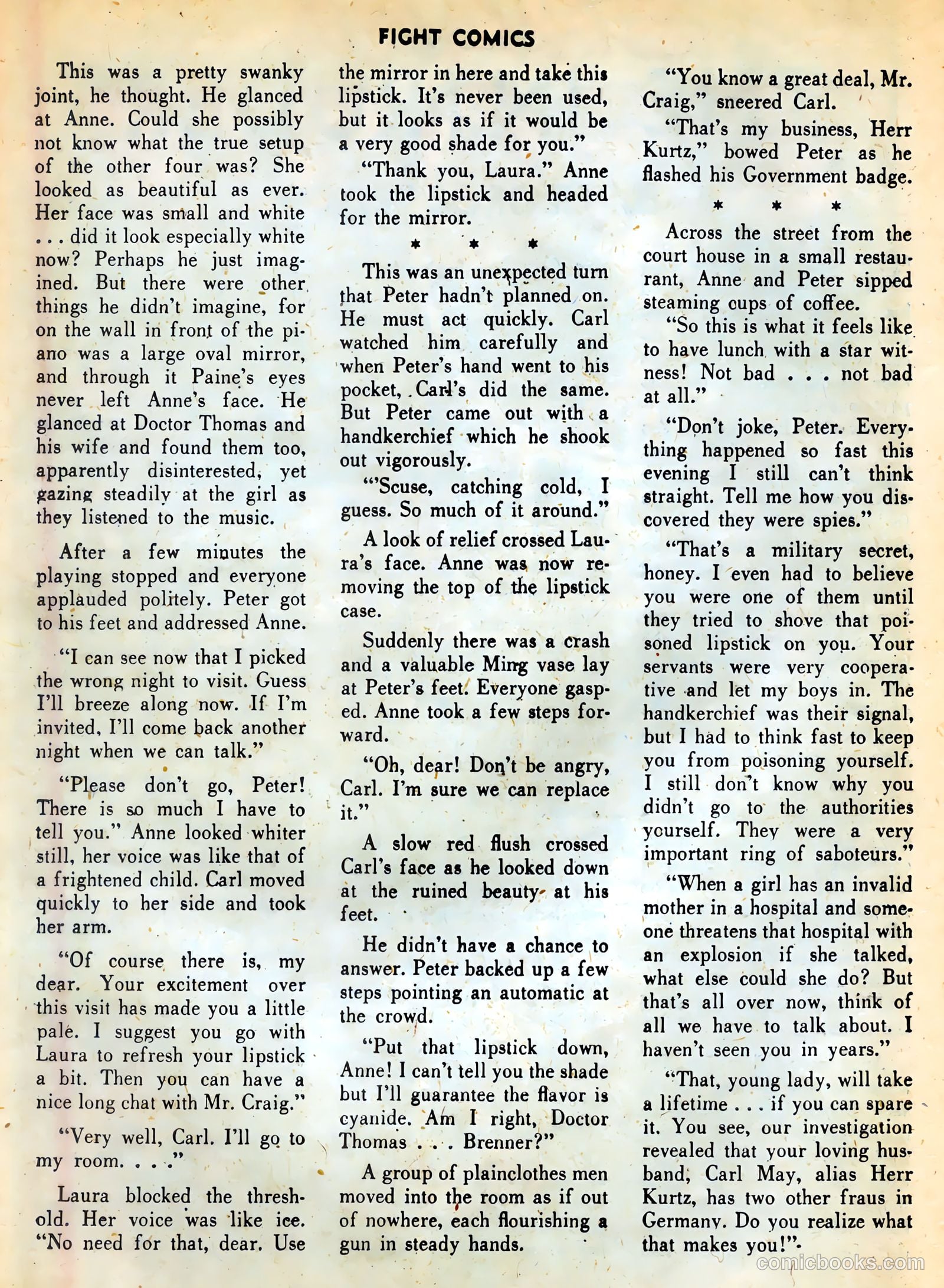 Fight Comics #33 (1944) — page 34 of 52