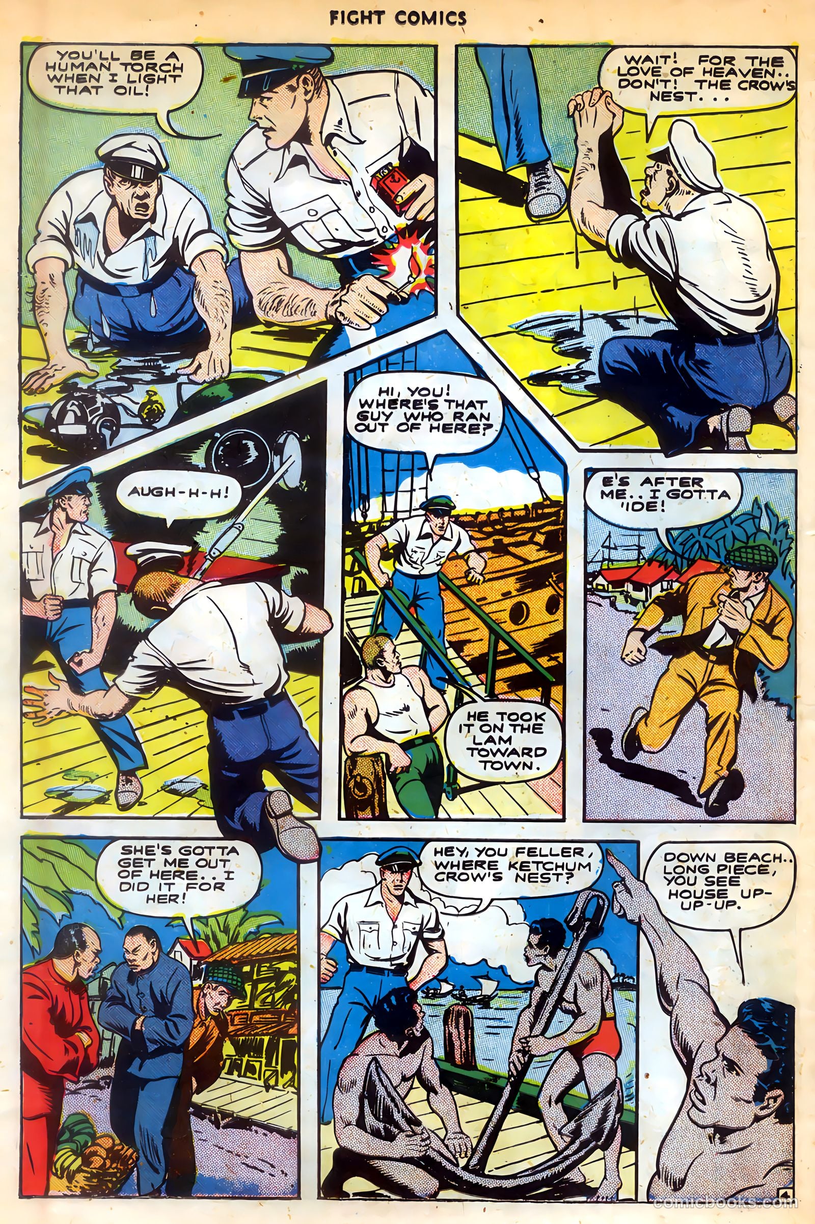 Fight Comics #33 (1944) — page 38 of 52