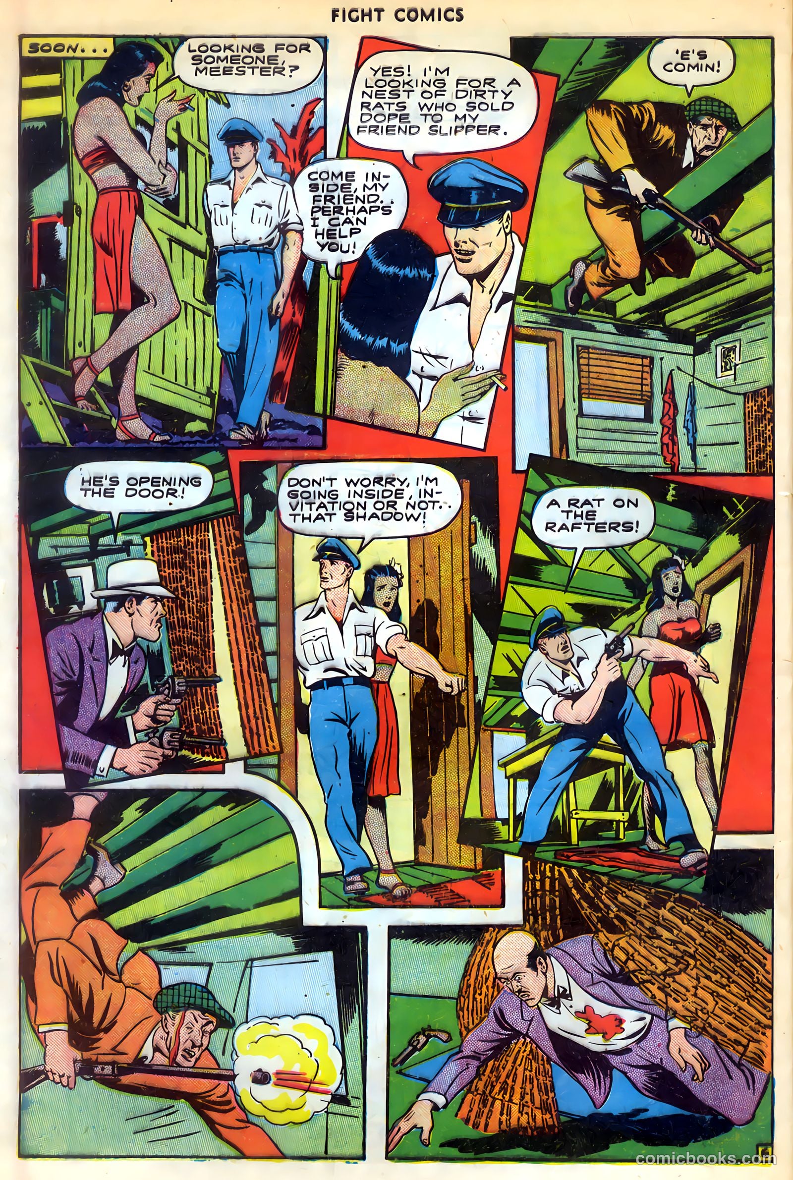 Fight Comics #33 (1944) — page 40 of 52