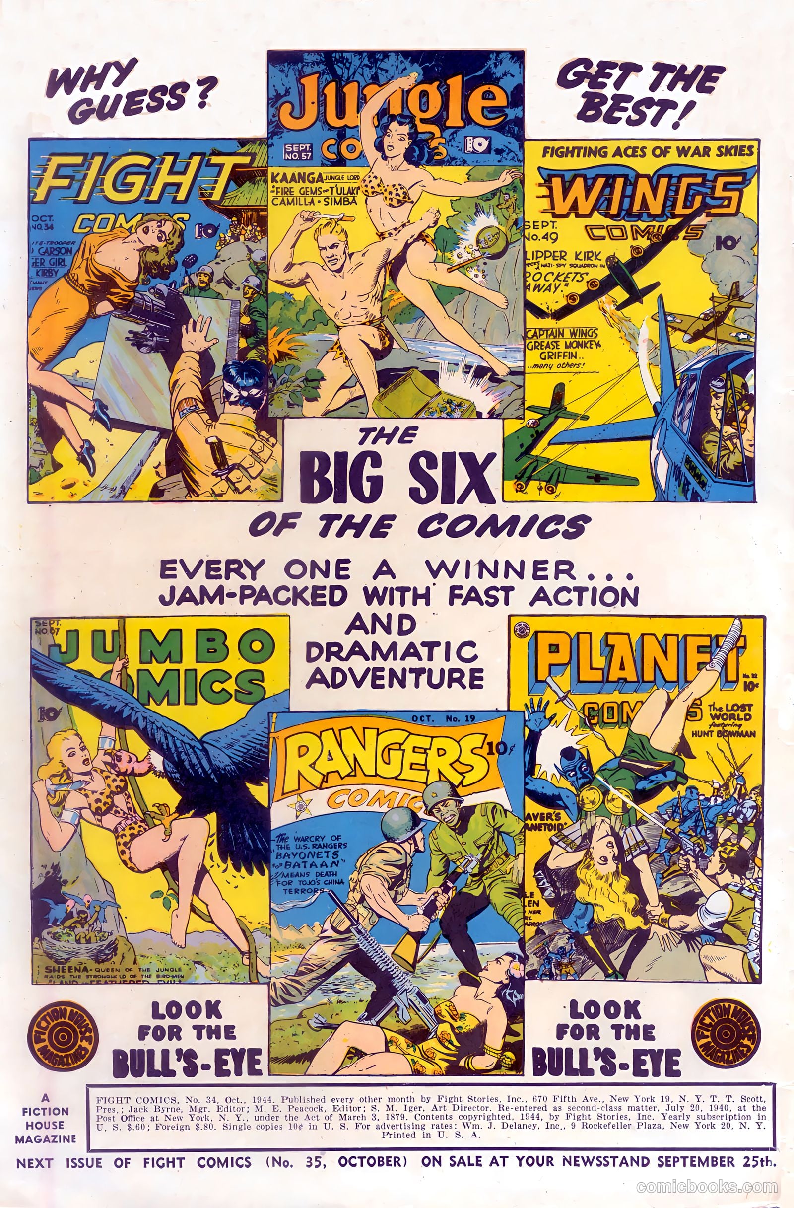 Fight Comics #34 (1944) — page 2 of 52