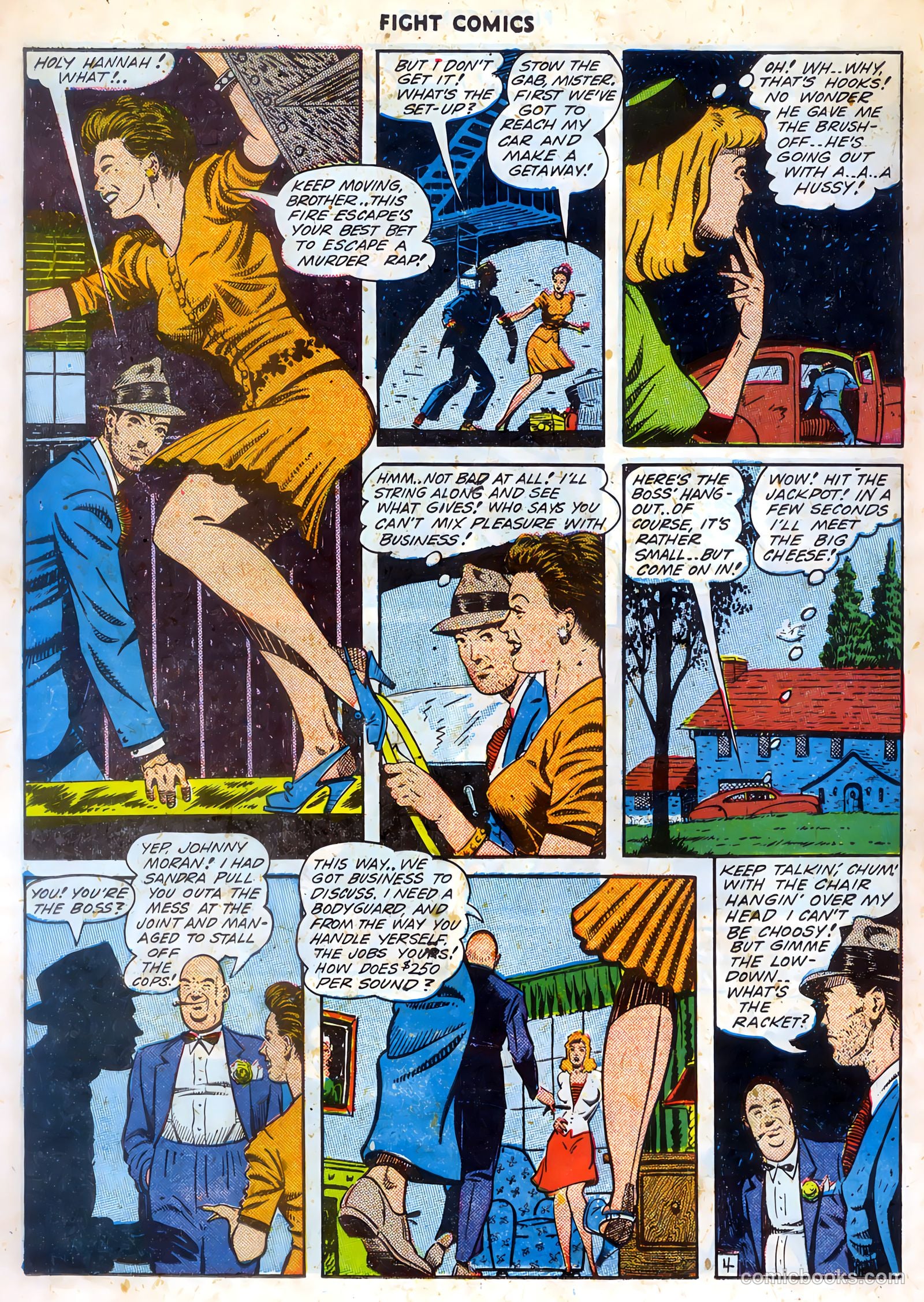 Fight Comics #34 (1944) — page 22 of 52