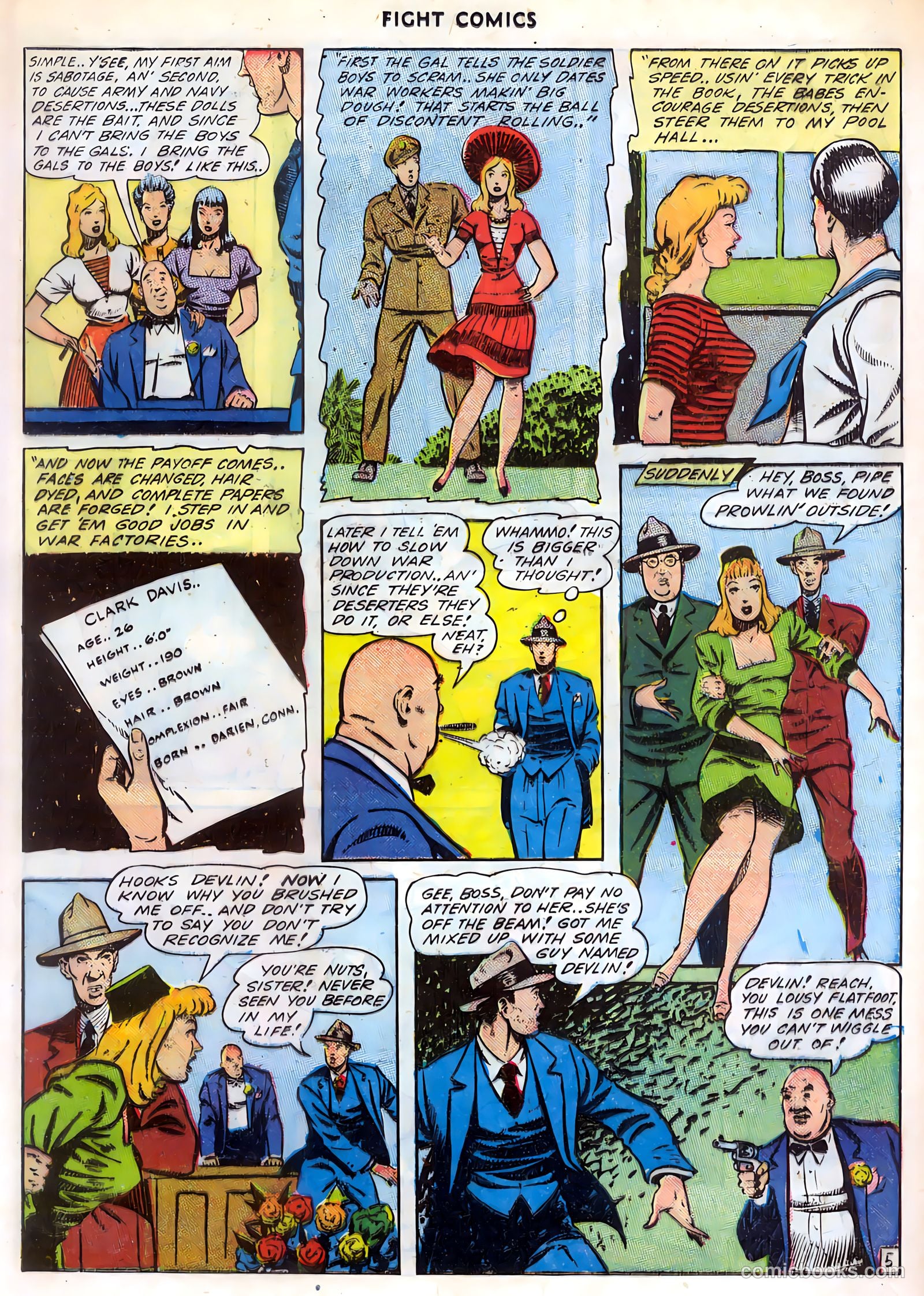 Fight Comics #34 (1944) — page 23 of 52