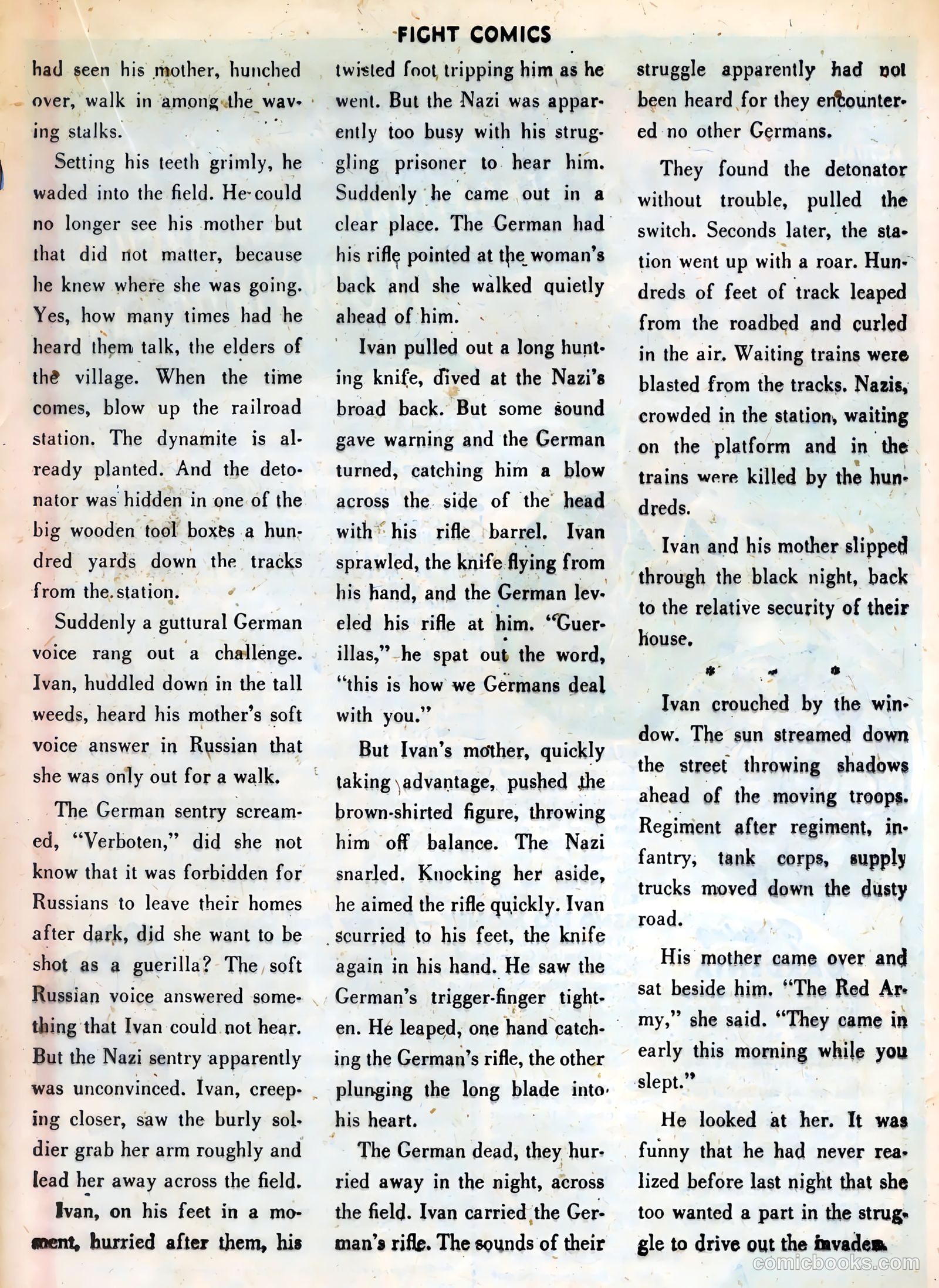Fight Comics #34 (1944) — page 33 of 52