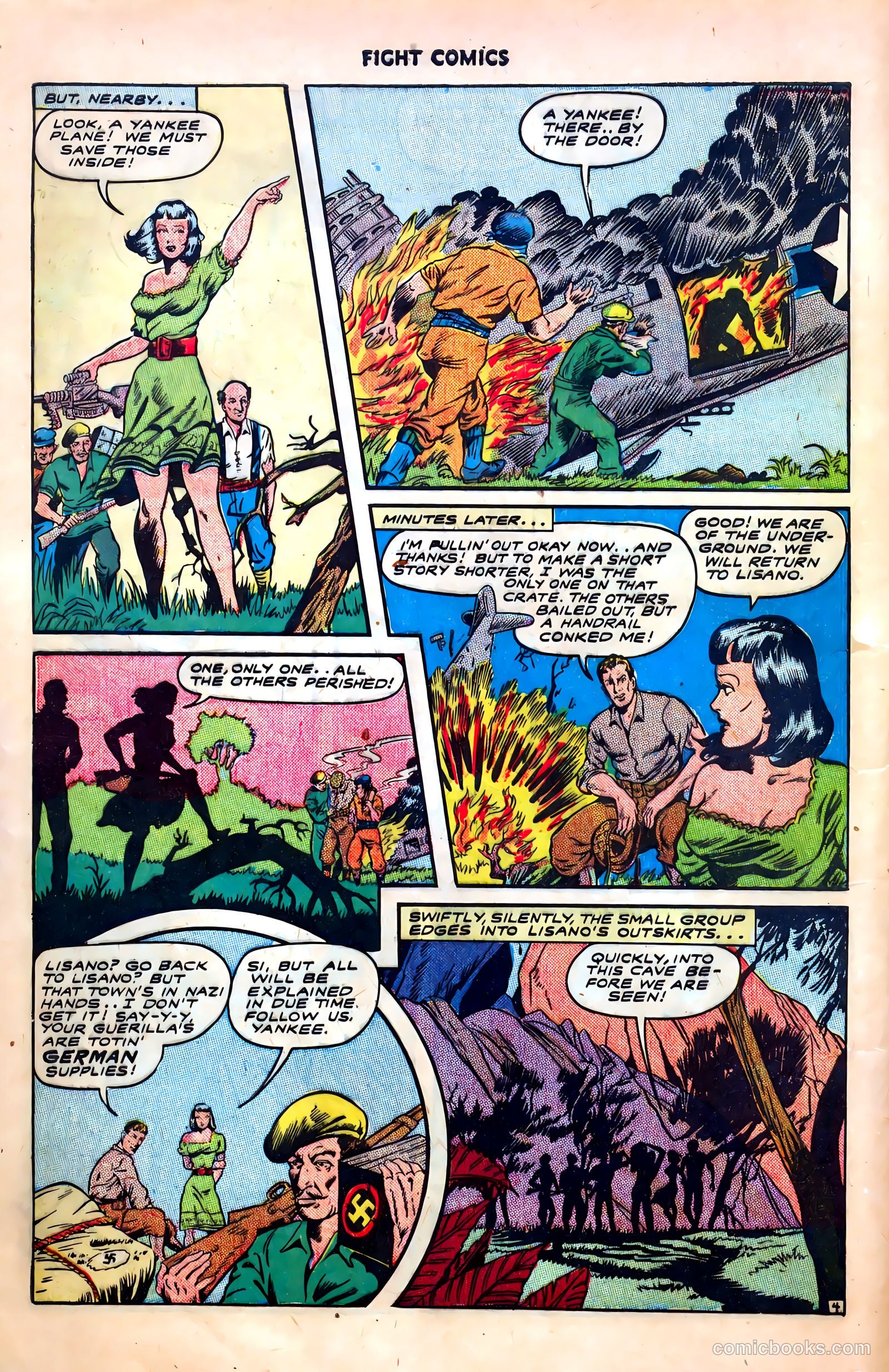 Fight Comics #35 (1944) — page 6 of 52