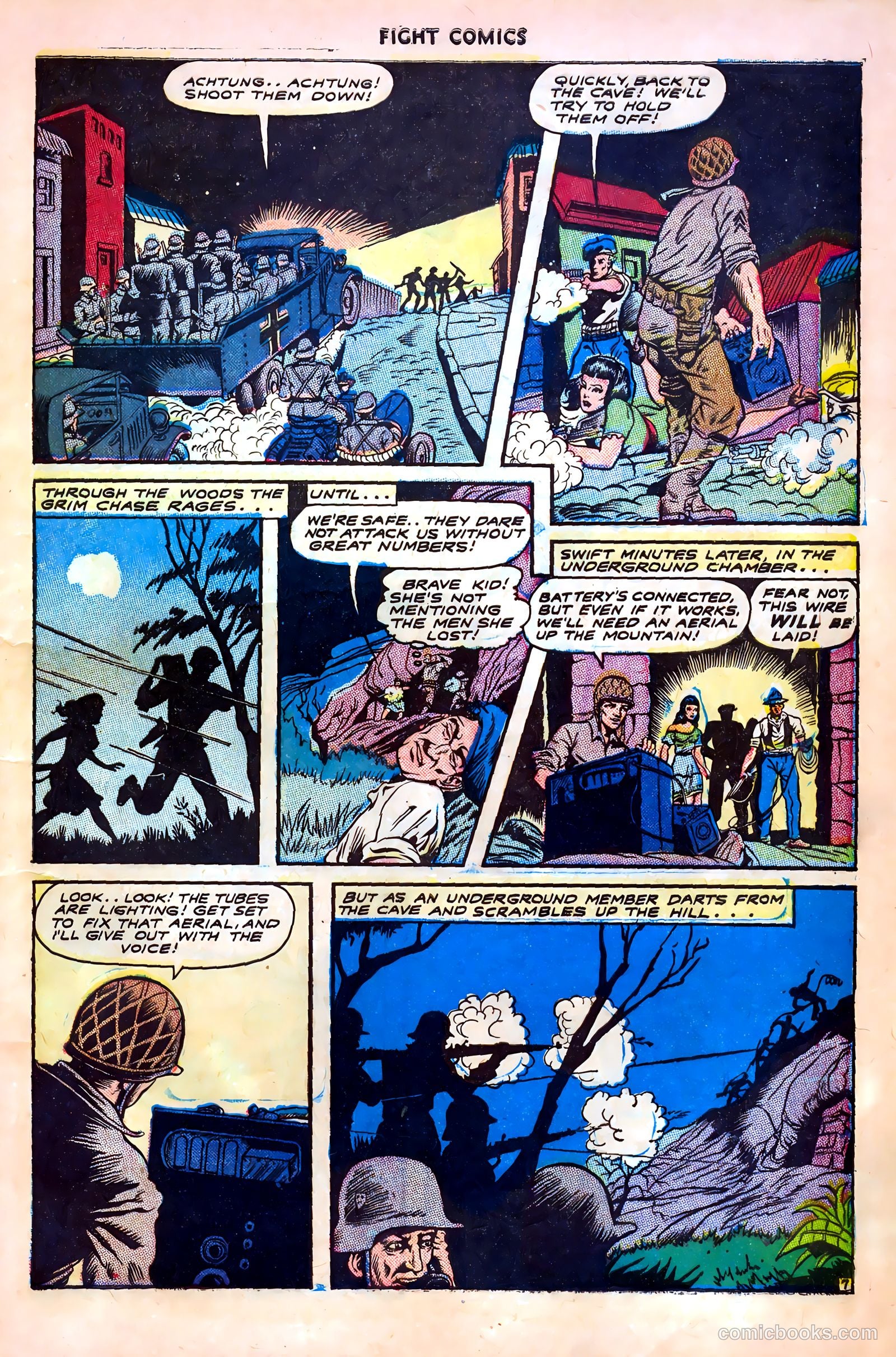 Fight Comics #35 (1944) — page 9 of 52
