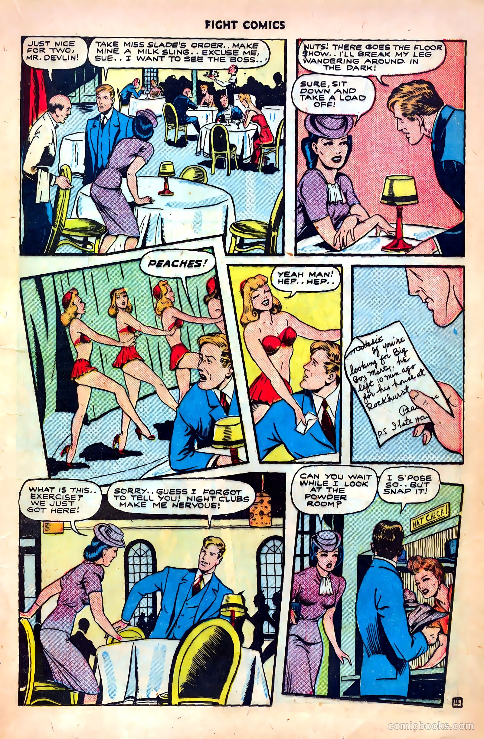 Fight Comics #35 (1944) — page 23 of 52