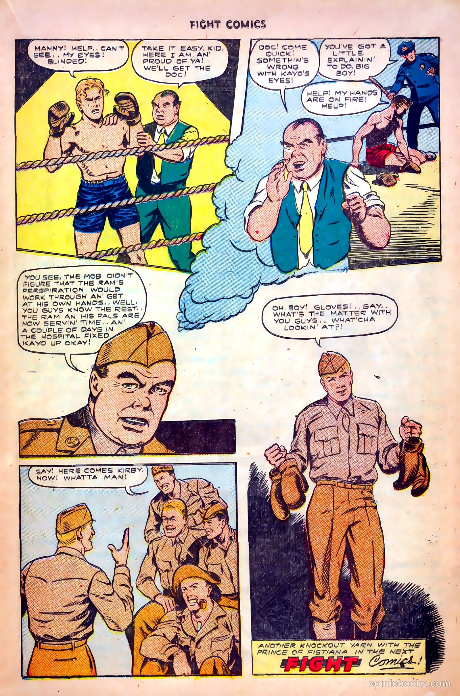 Fight Comics #35 (1944) — page 31 of 52