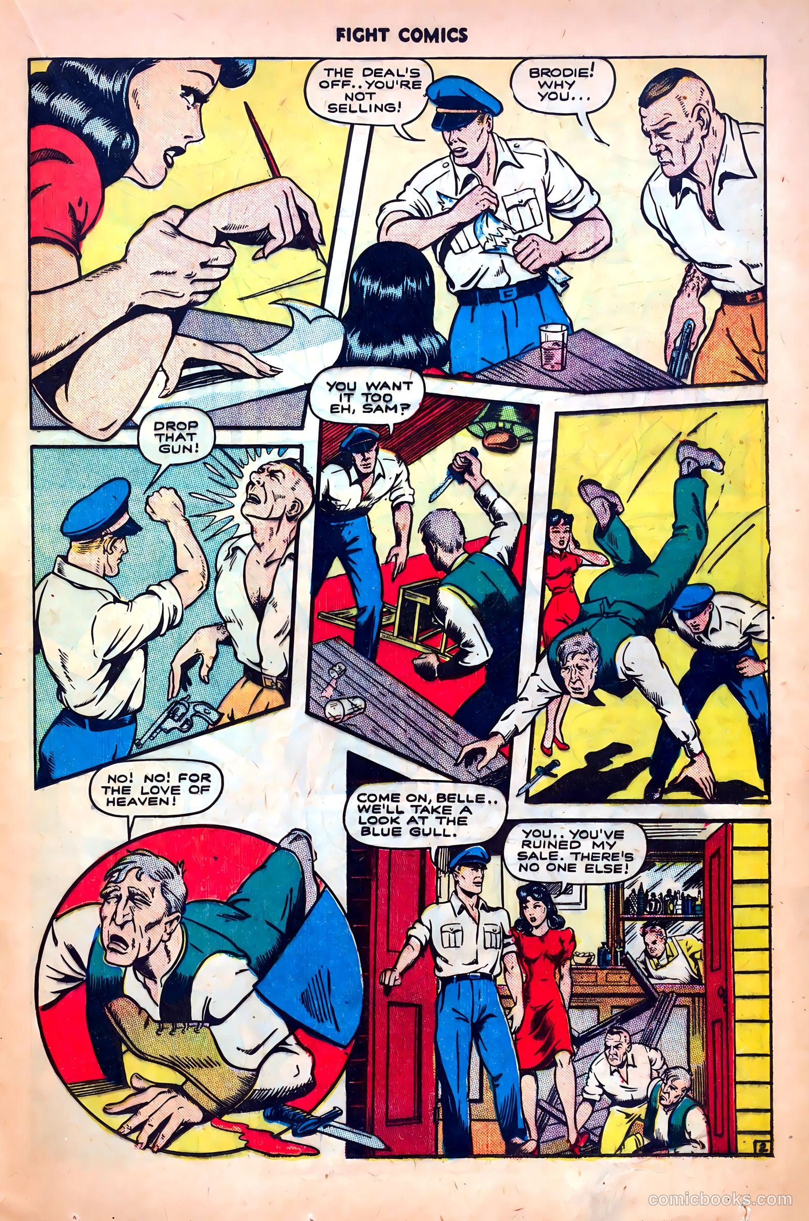 Fight Comics #35 (1944) — page 35 of 52