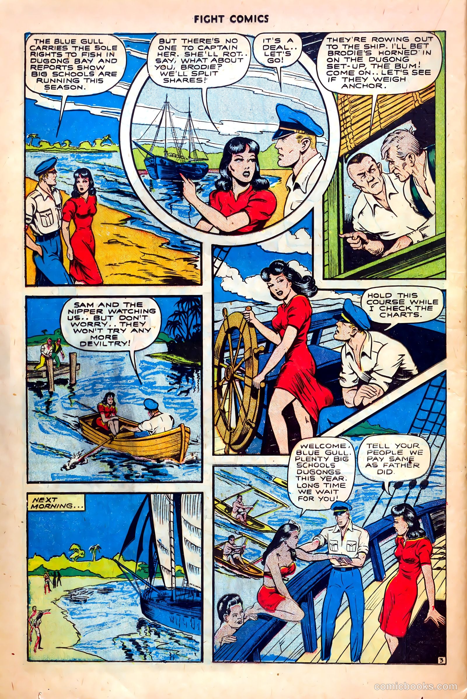 Fight Comics #35 (1944) — page 36 of 52