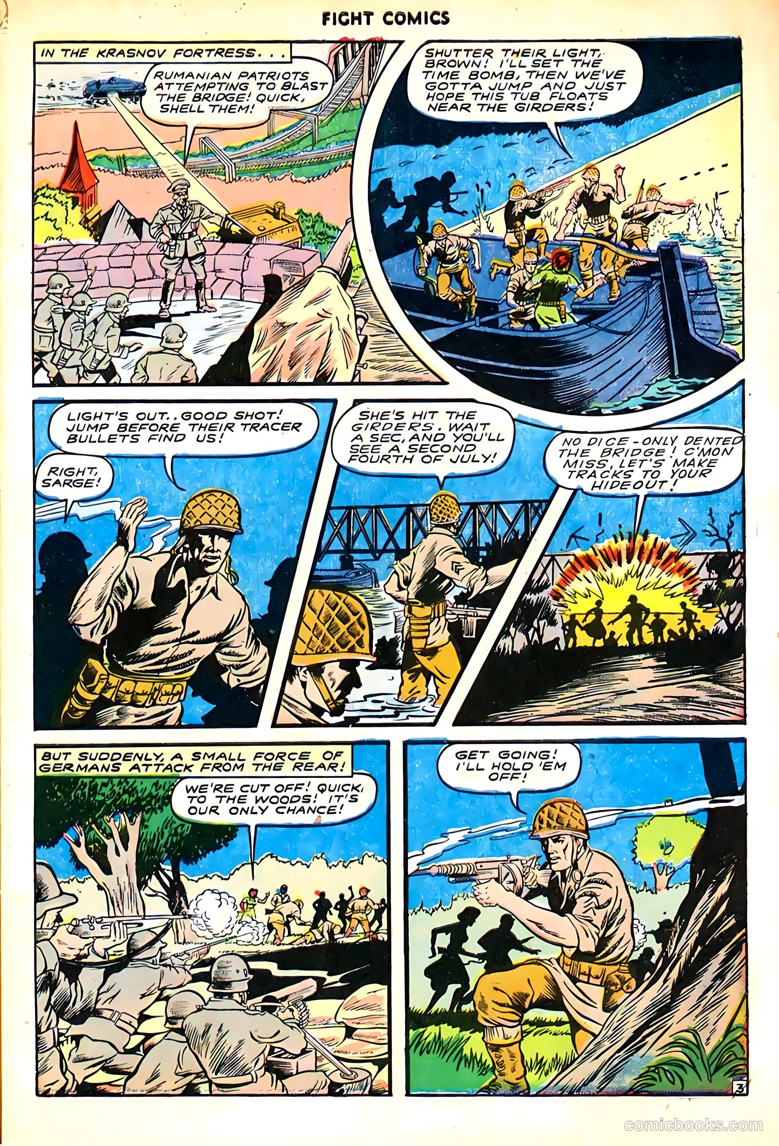 Fight Comics #36 (1945) — page 5 of 52