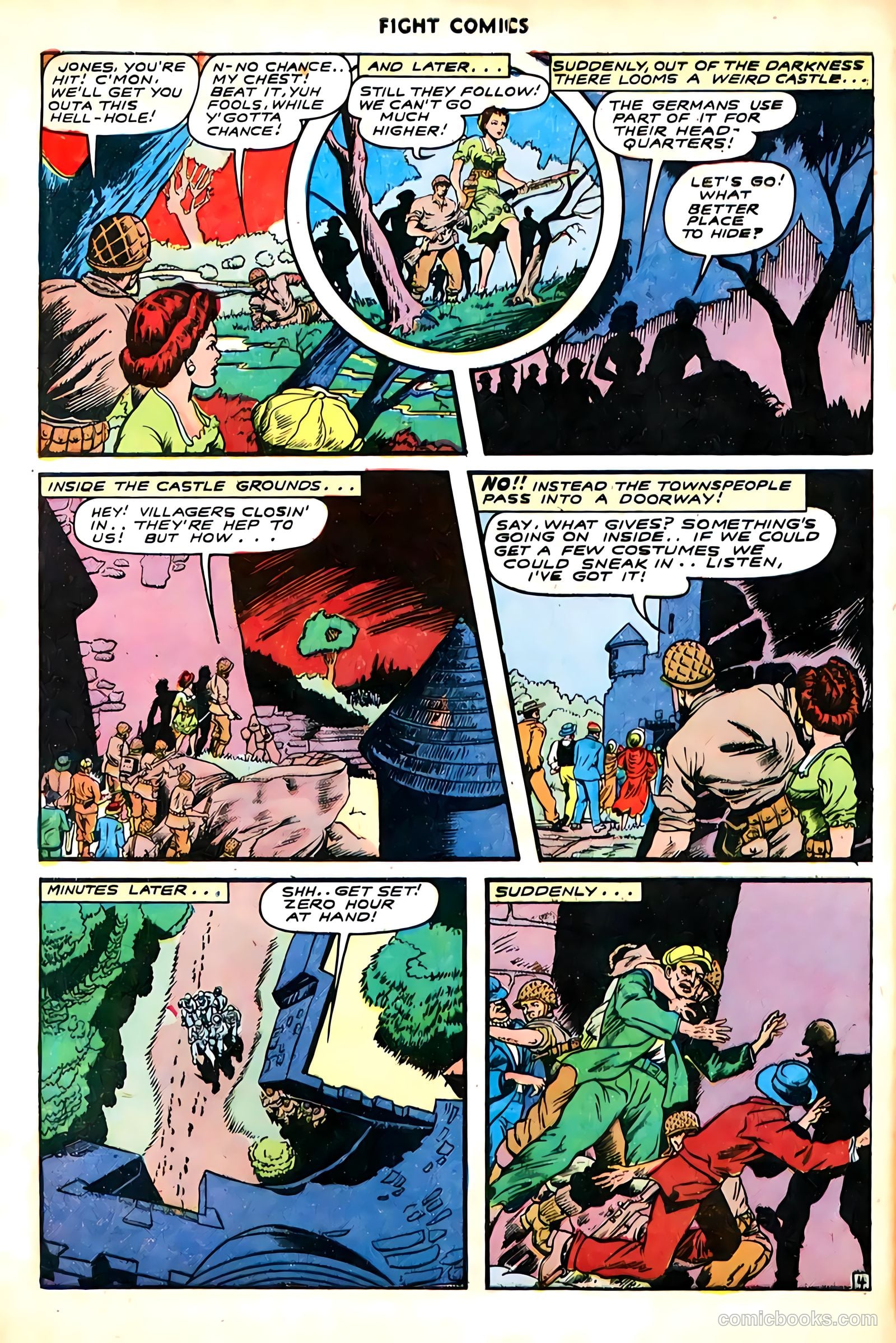 Fight Comics #36 (1945) — page 6 of 52