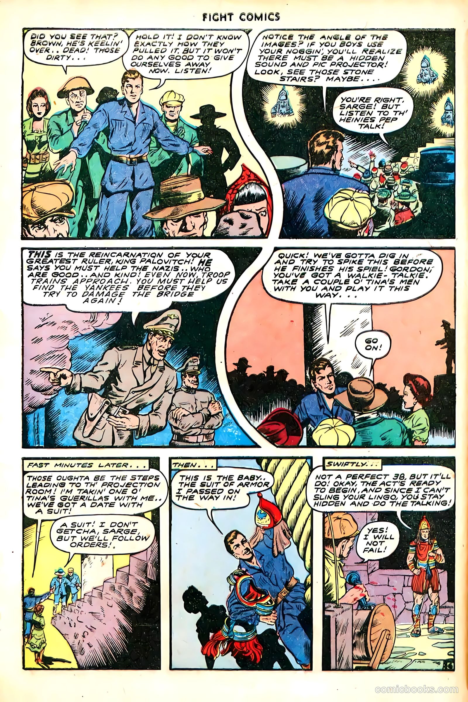Fight Comics #36 (1945) — page 8 of 52