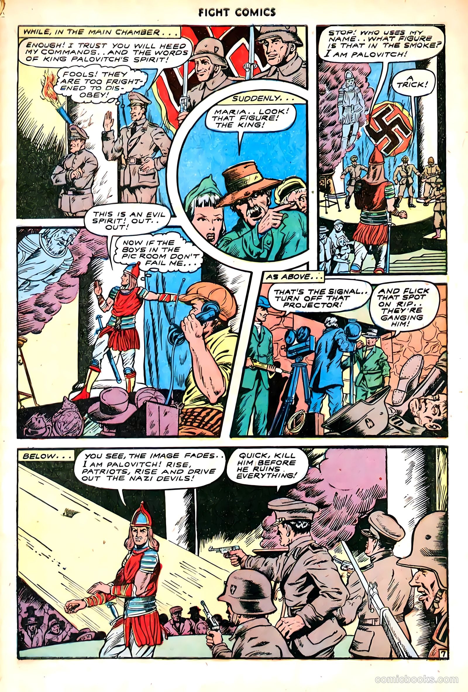 Fight Comics #36 (1945) — page 9 of 52