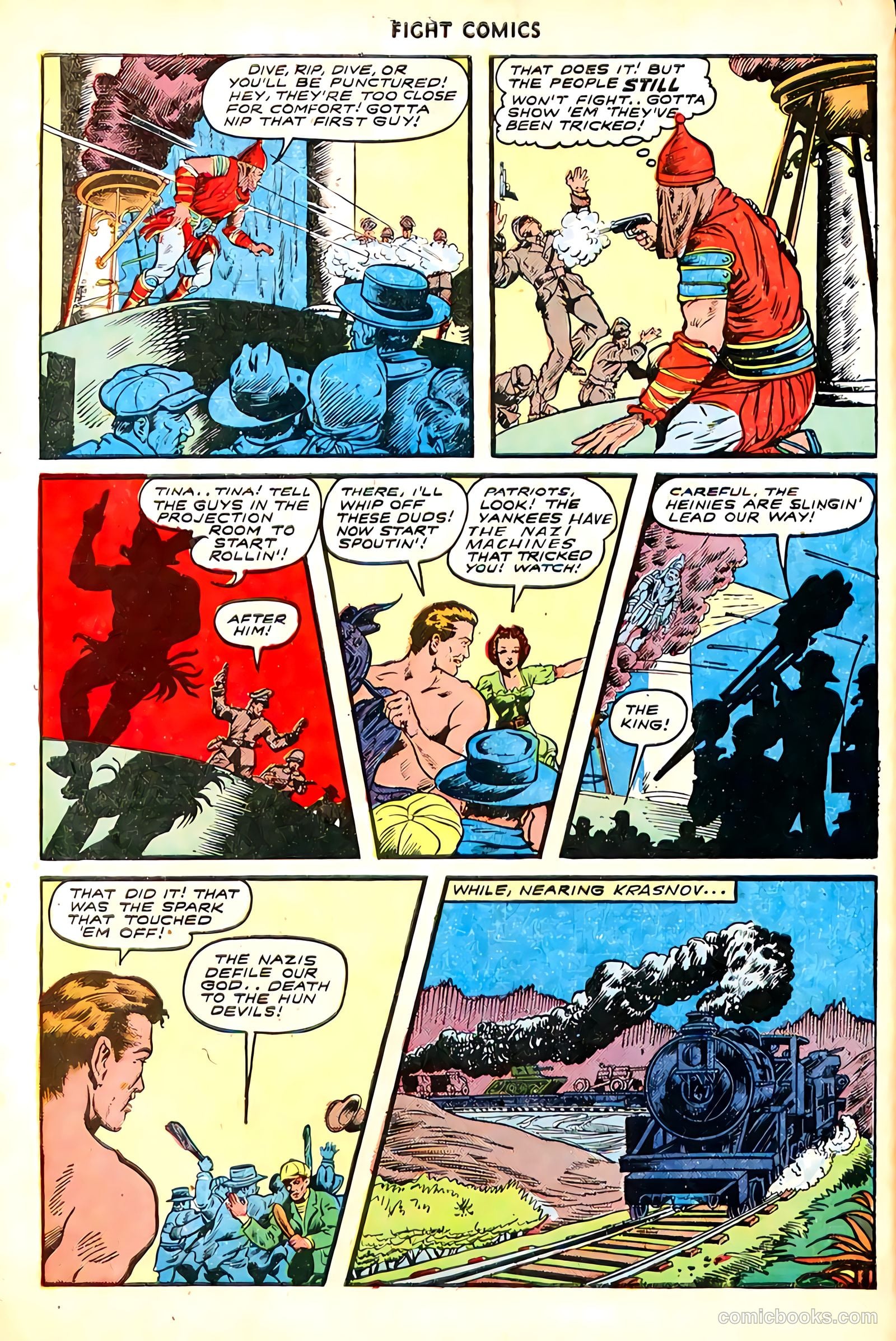 Fight Comics #36 (1945) — page 10 of 52