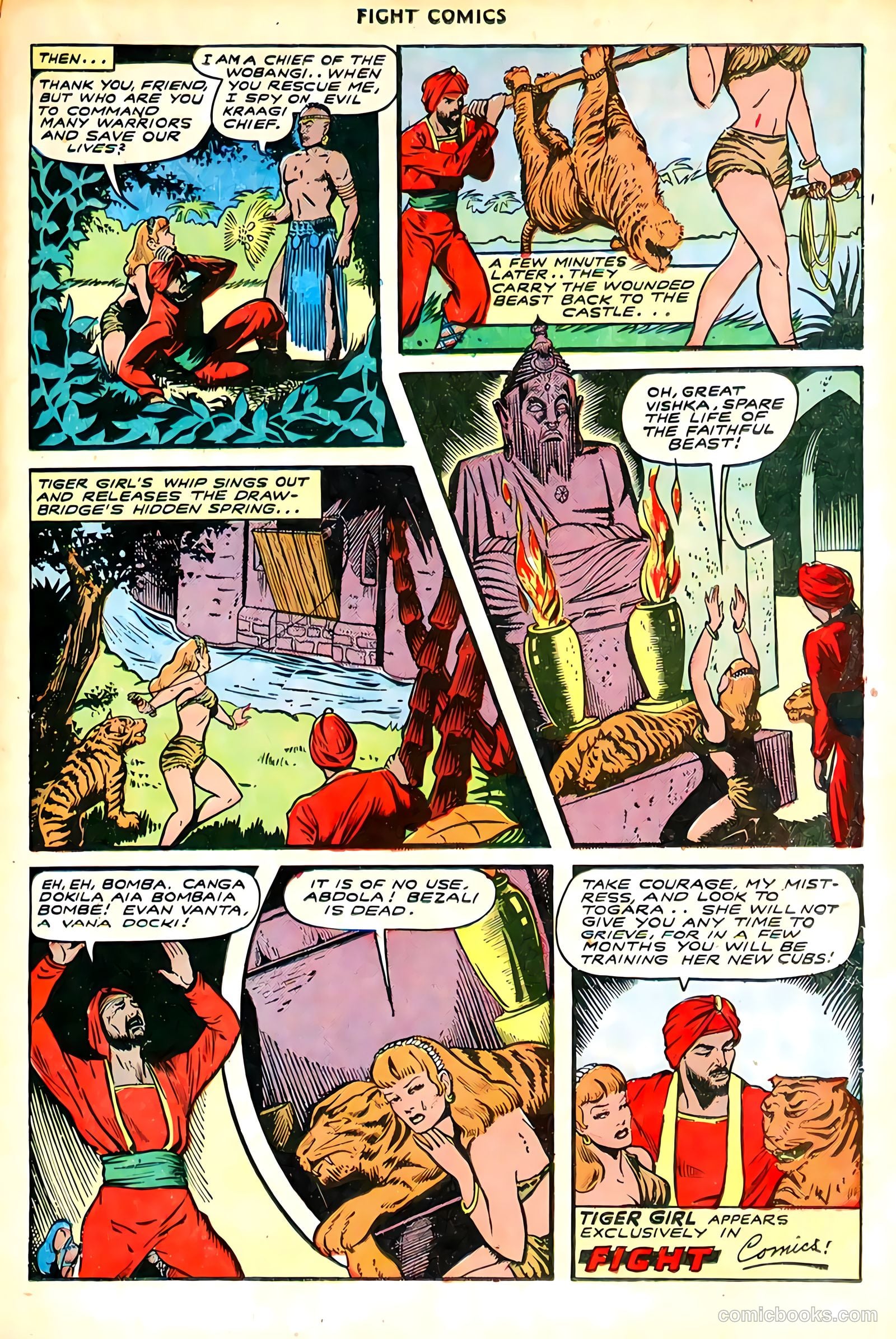 Fight Comics #36 (1945) — page 19 of 52
