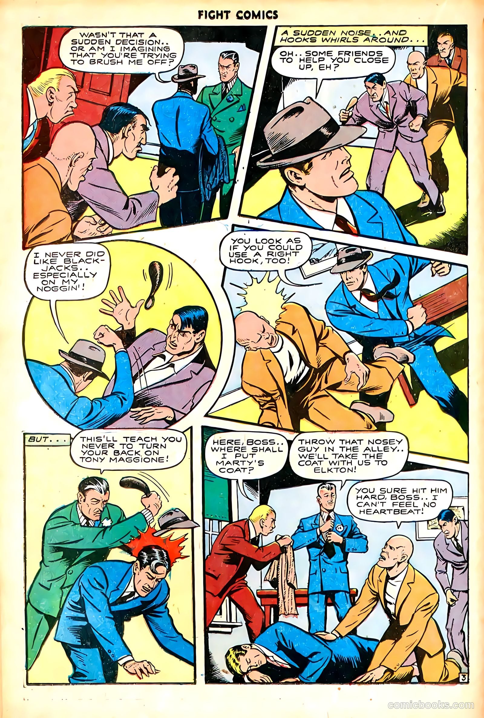 Fight Comics #36 (1945) — page 22 of 52