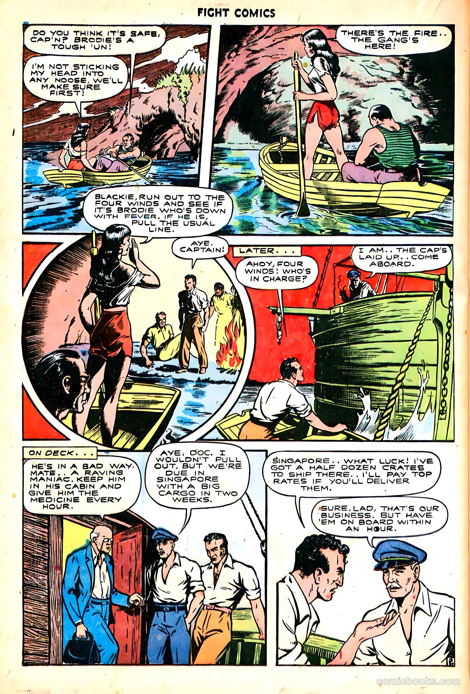 Fight Comics #36 (1945) — page 28 of 52
