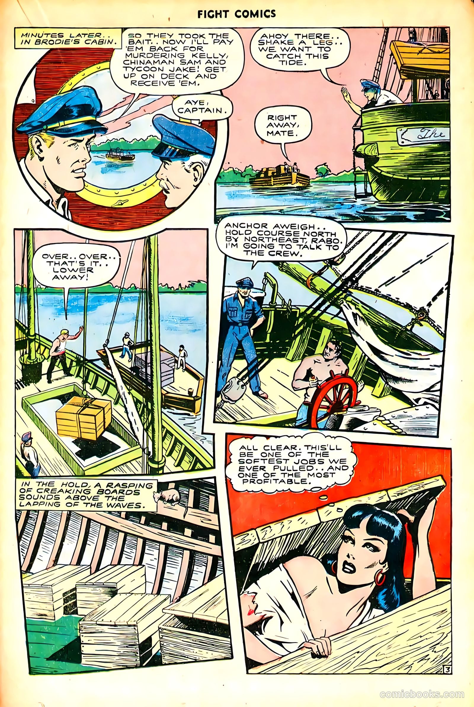 Fight Comics #36 (1945) — page 29 of 52