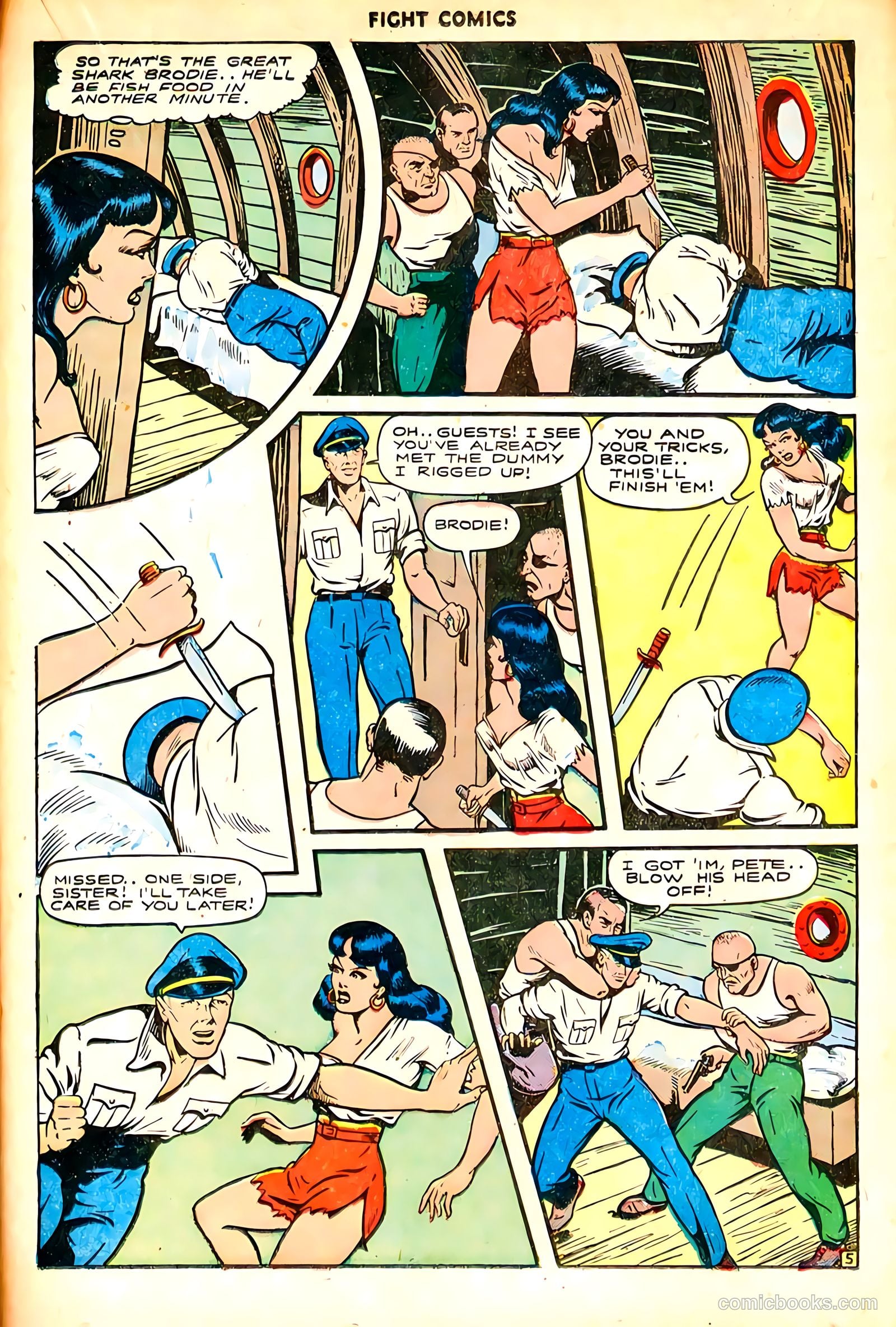 Fight Comics #36 (1945) — page 31 of 52