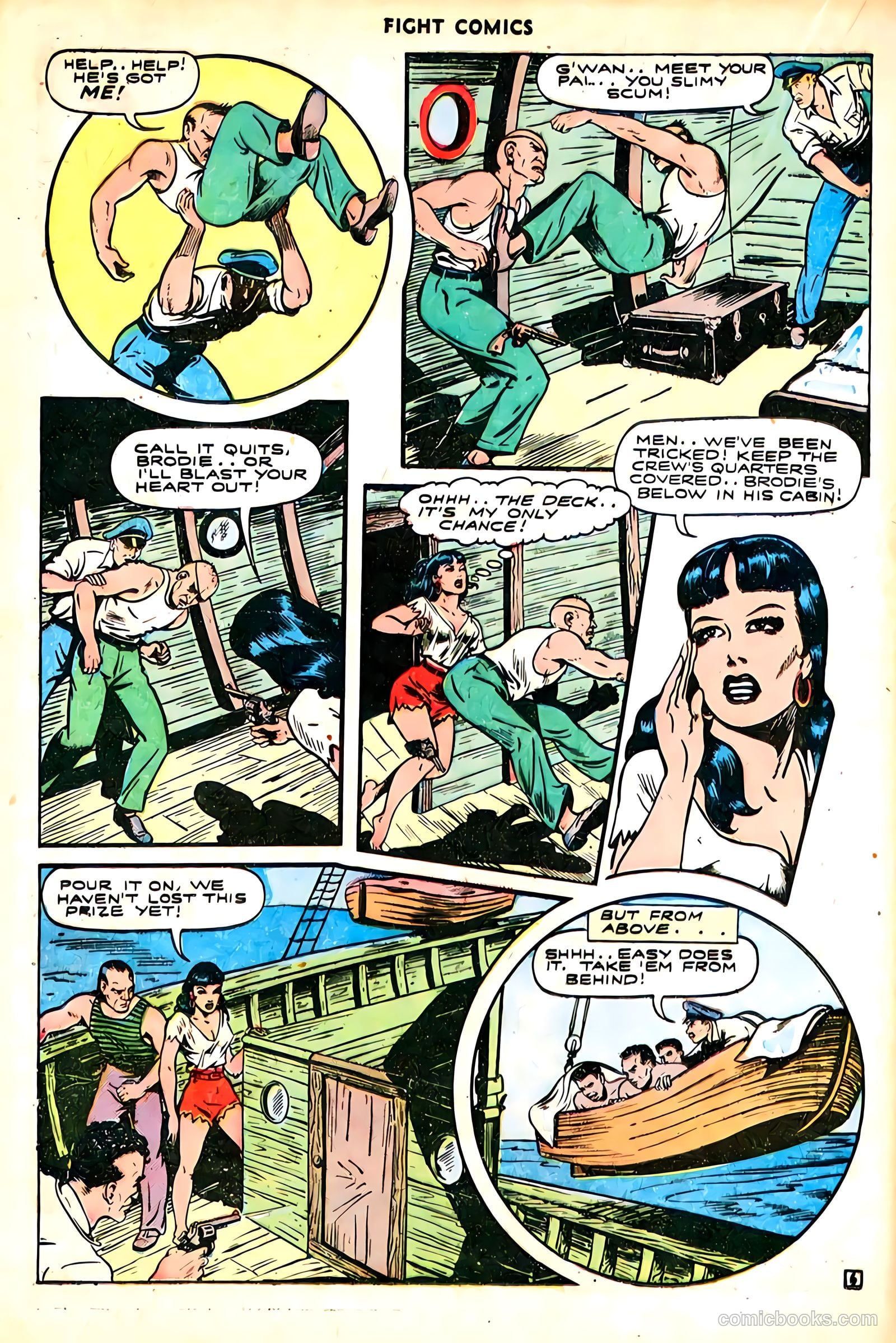 Fight Comics #36 (1945) — page 32 of 52