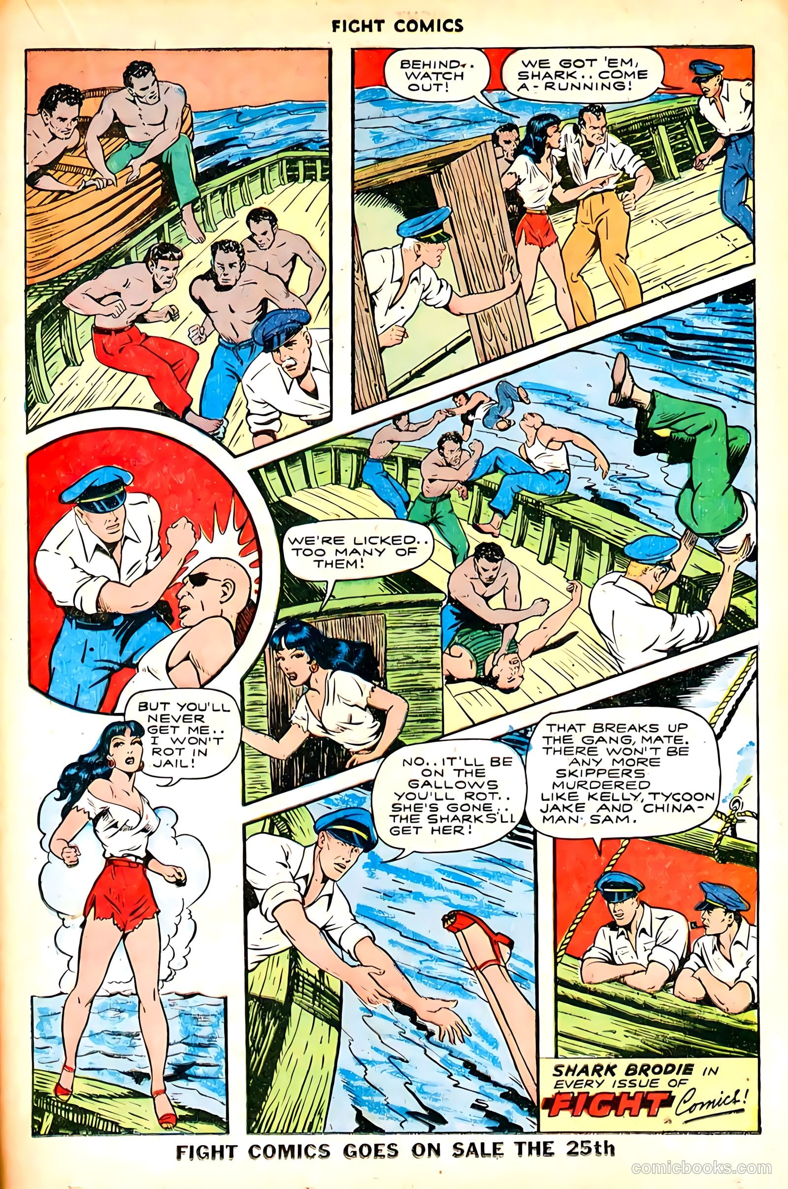 Fight Comics #36 (1945) — page 33 of 52