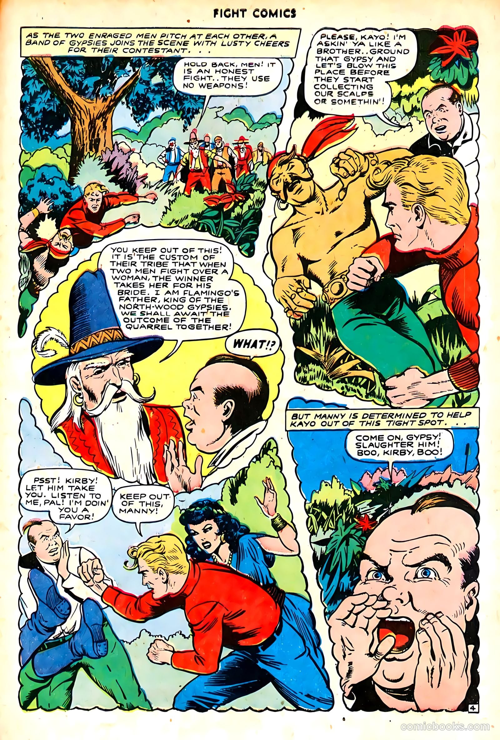 Fight Comics #36 (1945) — page 39 of 52