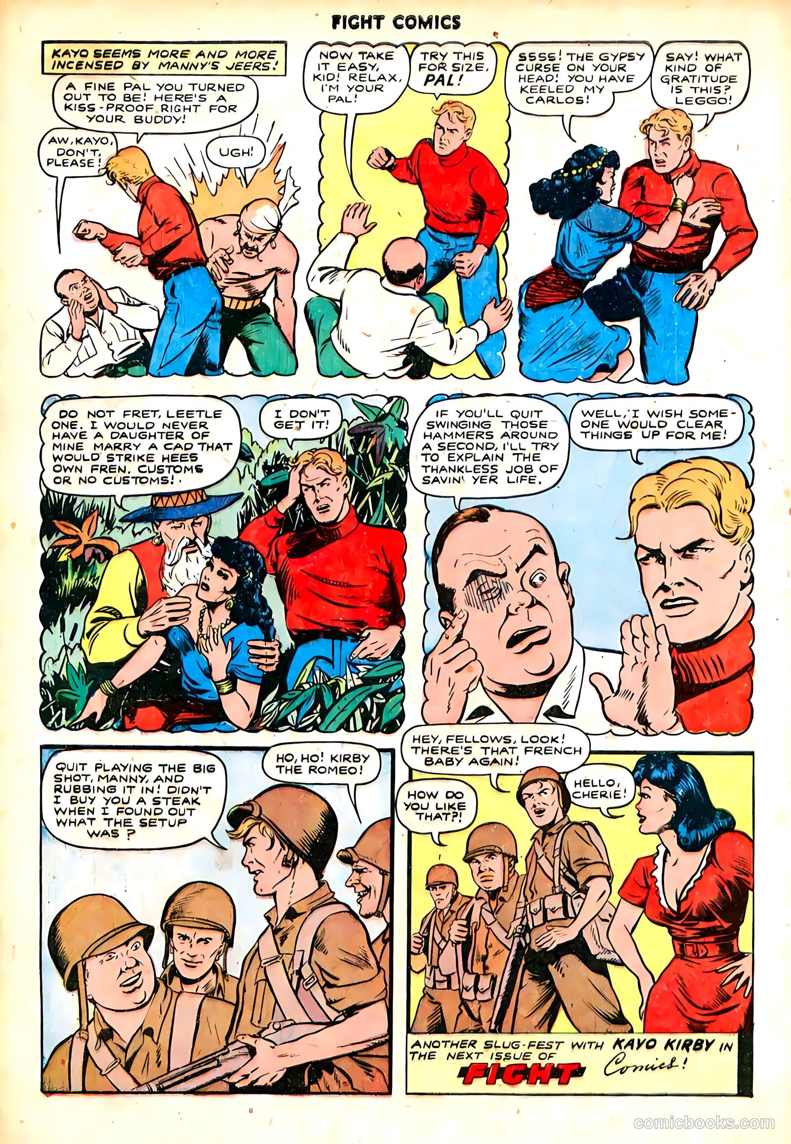 Fight Comics #36 (1945) — page 40 of 52