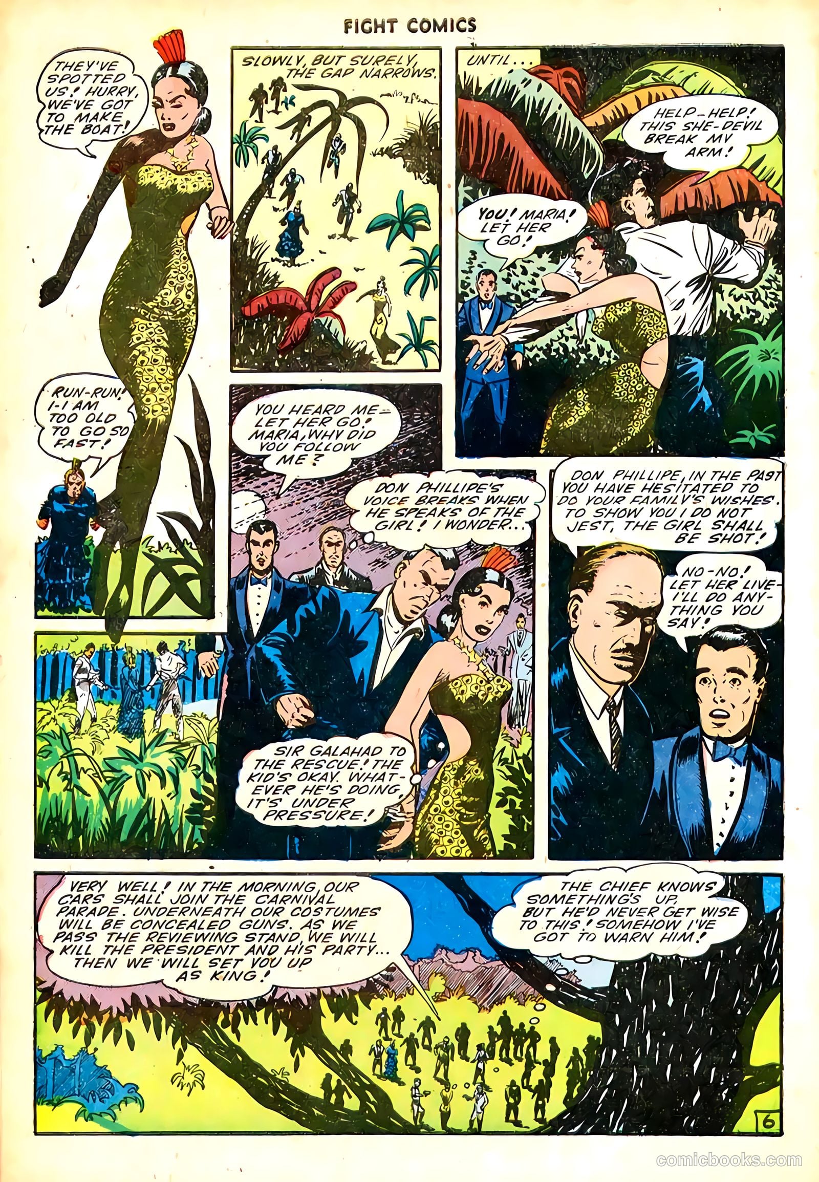 Fight Comics #36 (1945) — page 46 of 52