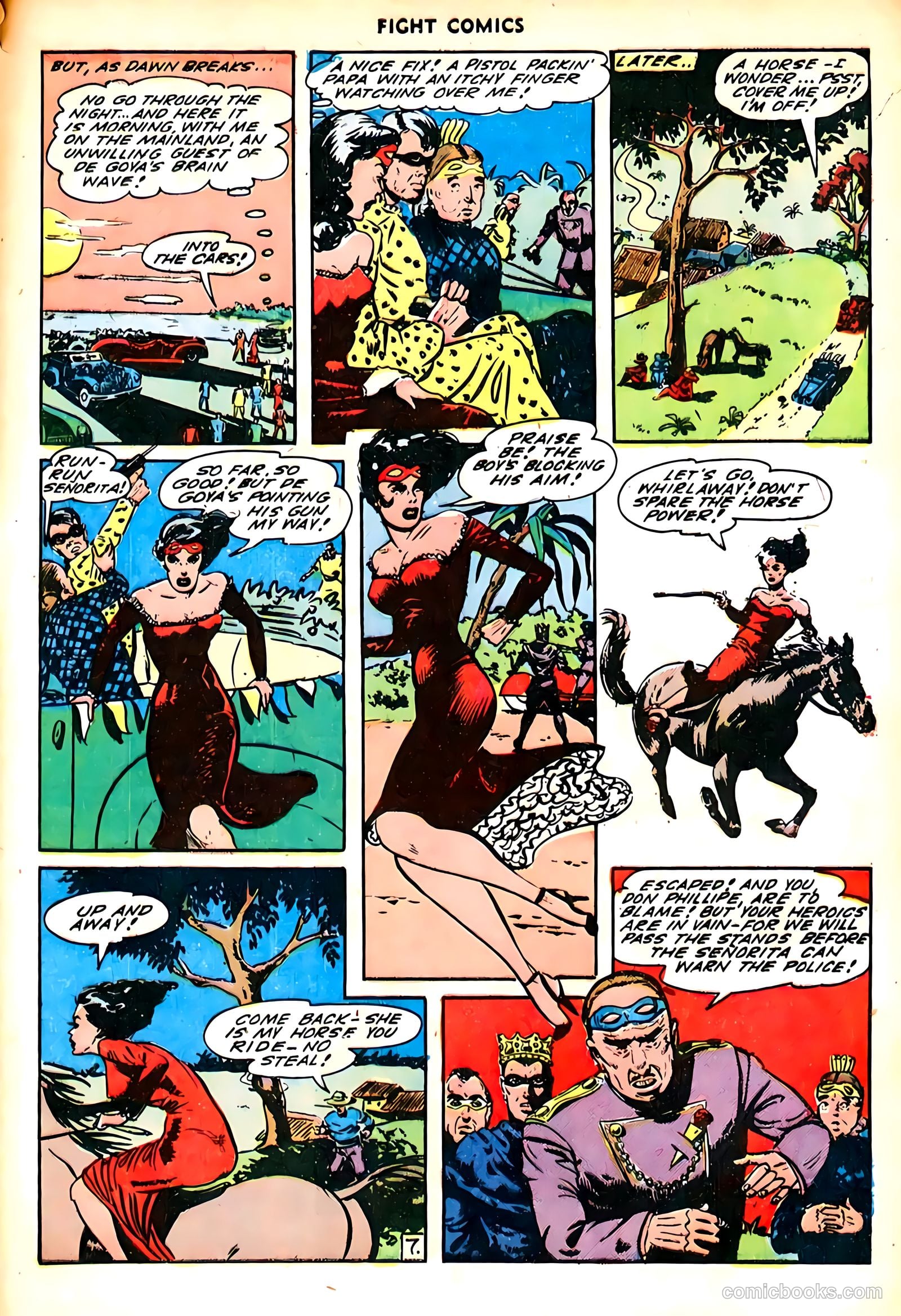 Fight Comics #36 (1945) — page 47 of 52