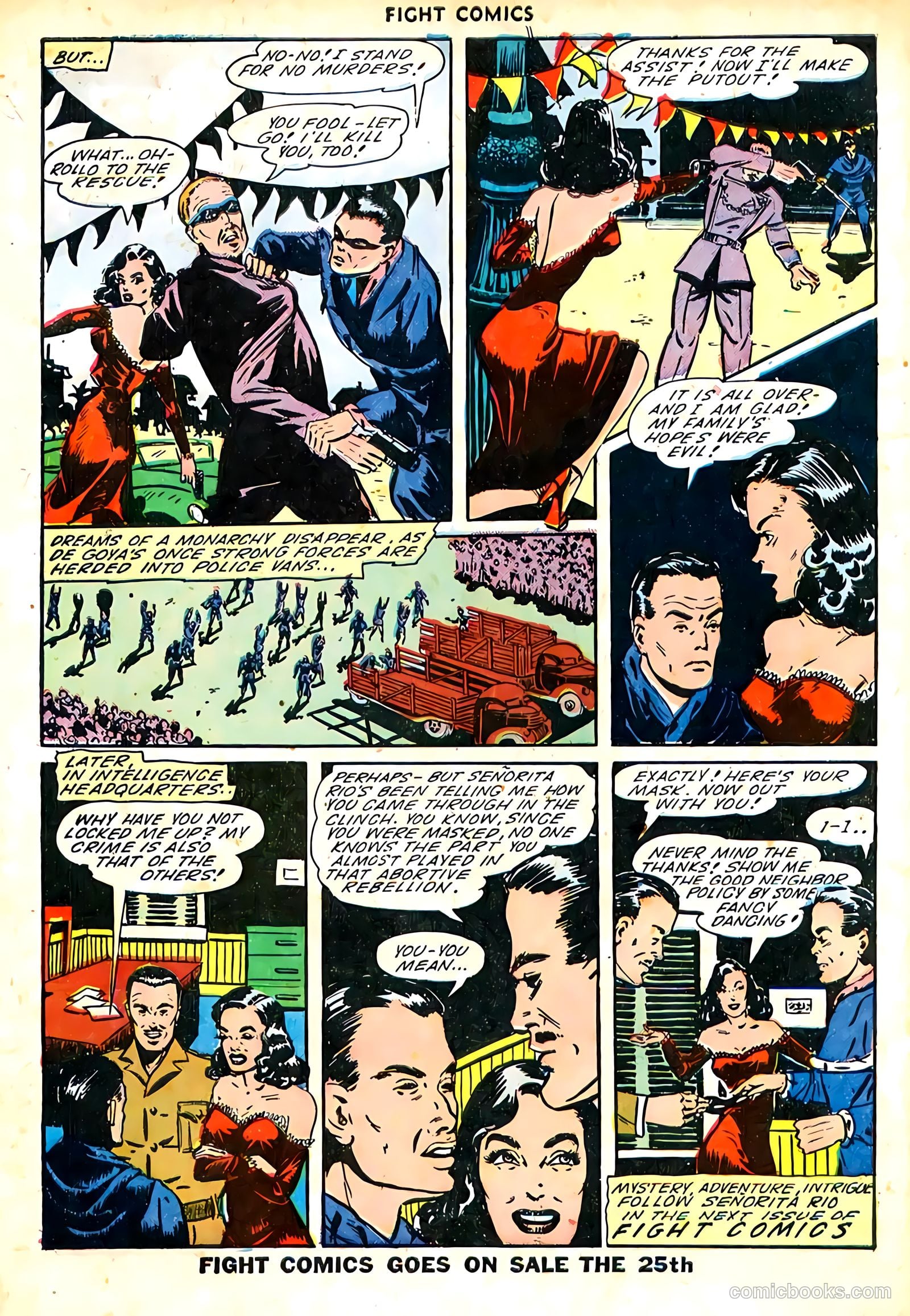 Fight Comics #36 (1945) — page 50 of 52