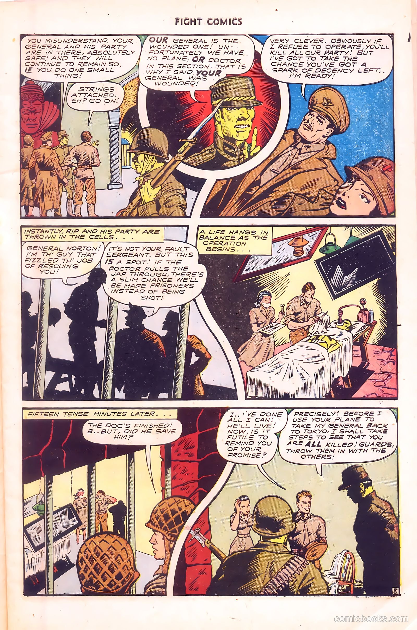 Fight Comics #37 (1945) — page 7 of 52