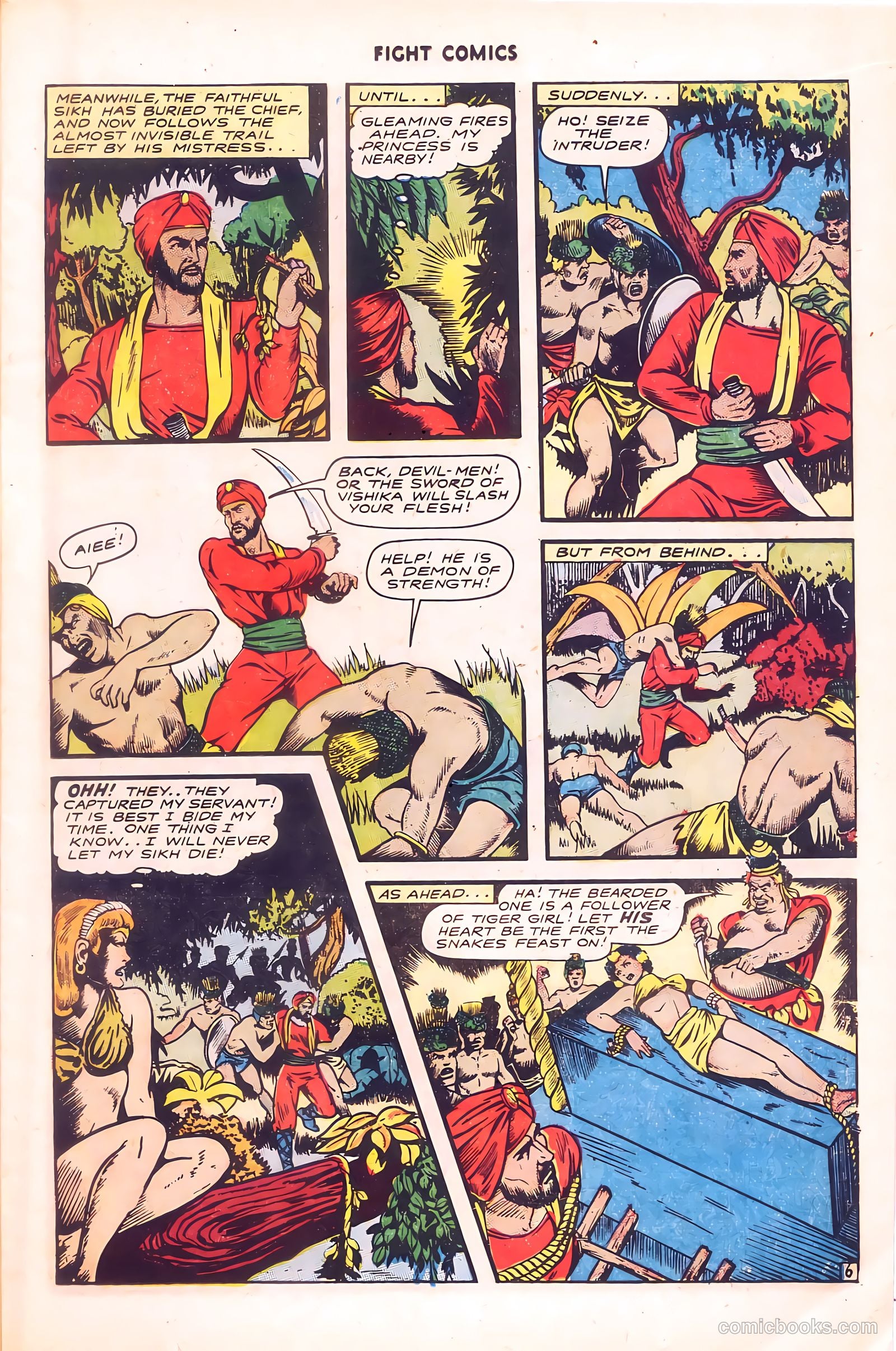 Fight Comics #37 (1945) — page 17 of 52