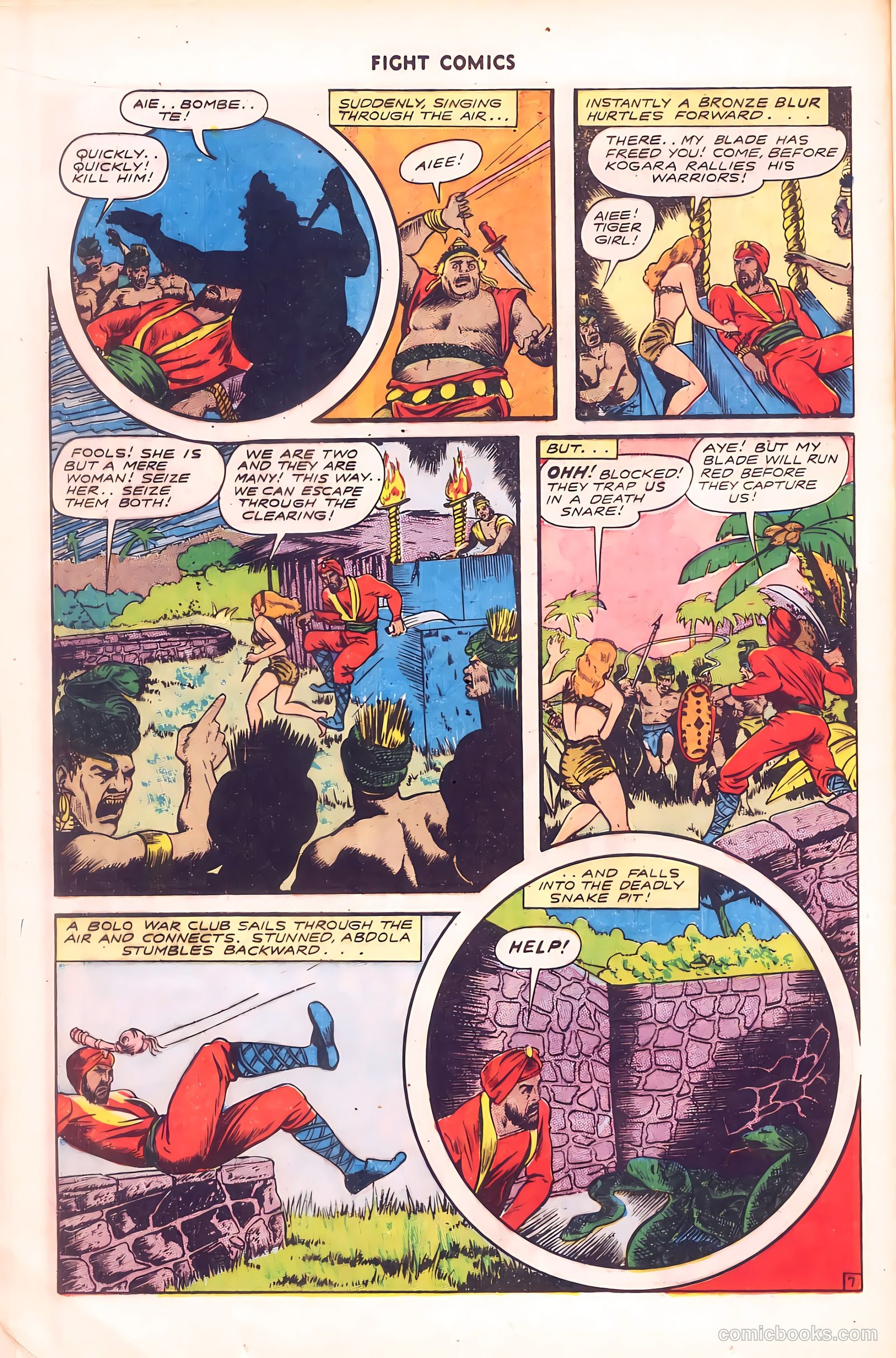 Fight Comics #37 (1945) — page 18 of 52