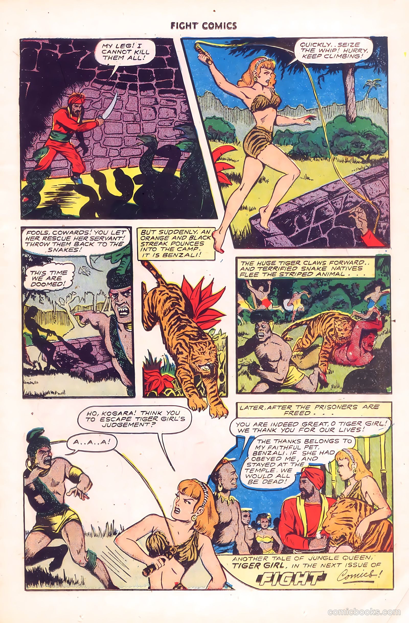 Fight Comics #37 (1945) — page 19 of 52