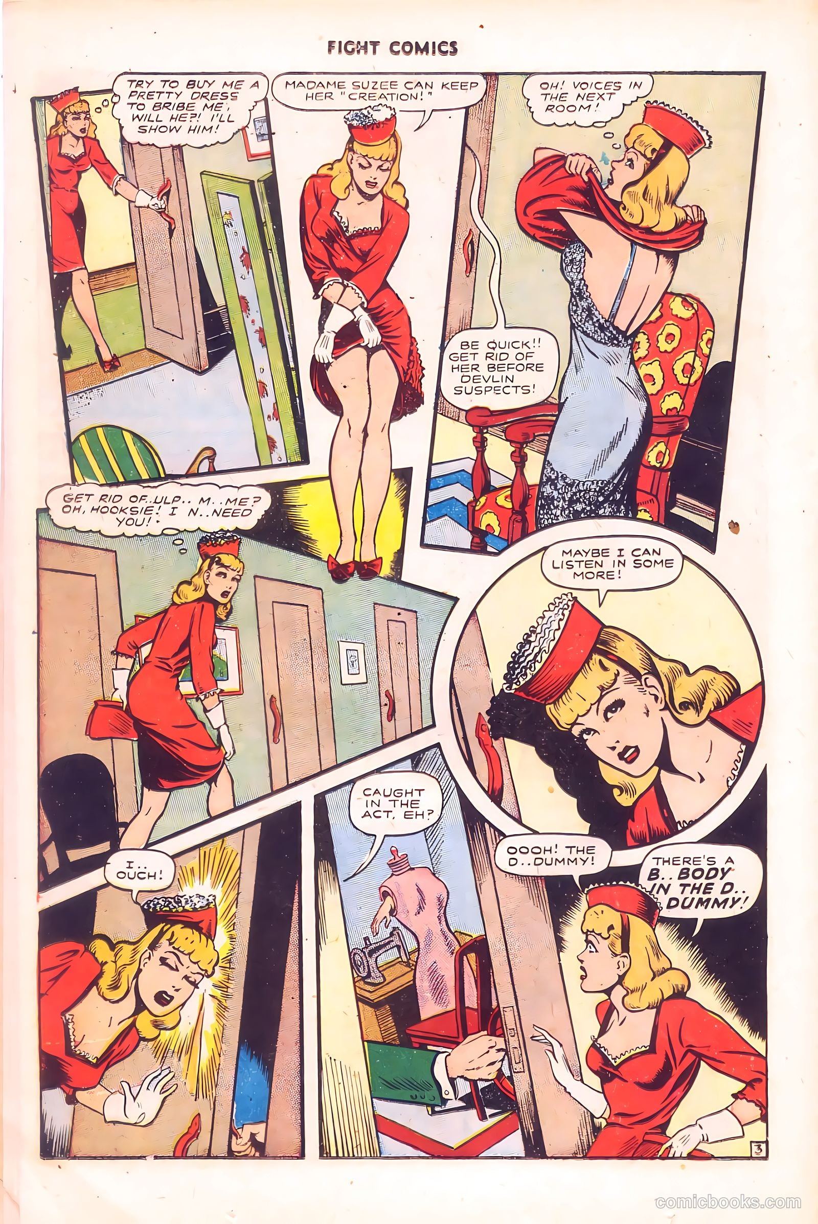 Fight Comics #37 (1945) — page 22 of 52