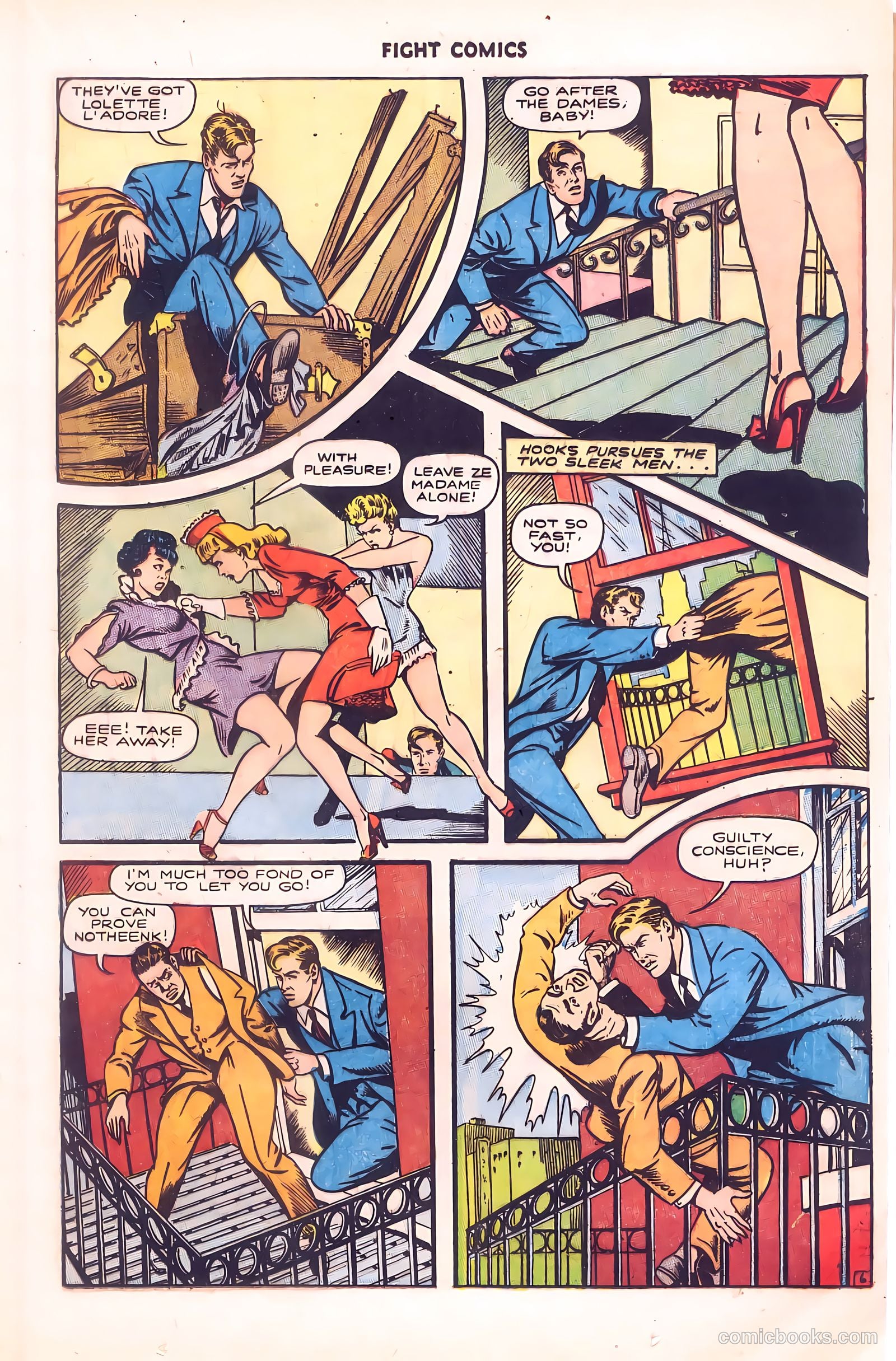 Fight Comics #37 (1945) — page 25 of 52