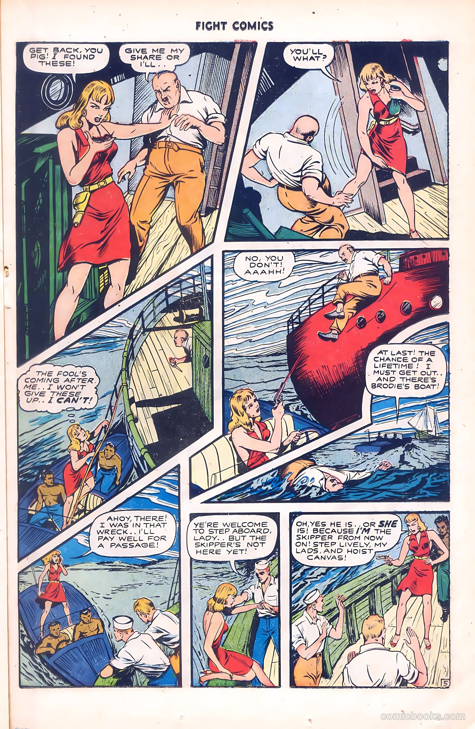 Fight Comics #37 (1945) — page 31 of 52