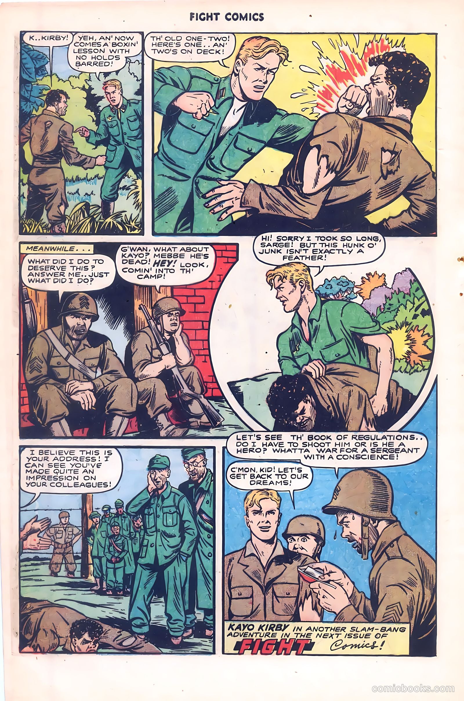 Fight Comics #37 (1945) — page 40 of 52