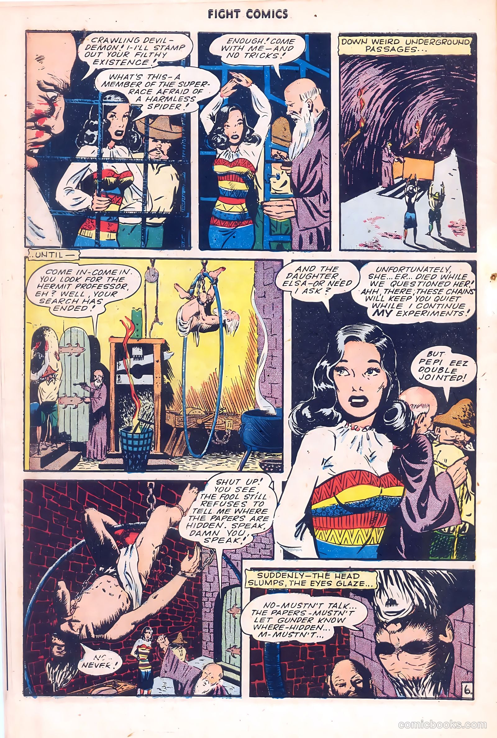 Fight Comics #37 (1945) — page 46 of 52