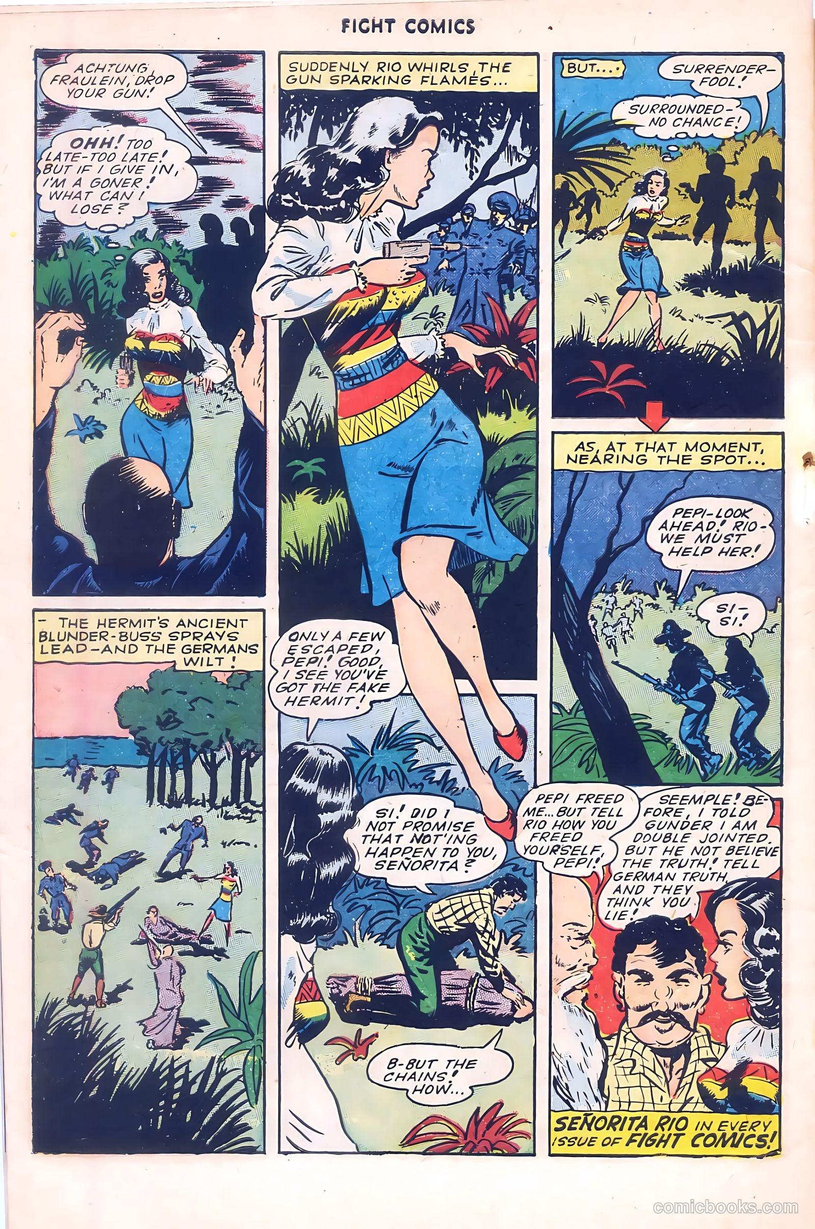 Fight Comics #37 (1945) — page 50 of 52