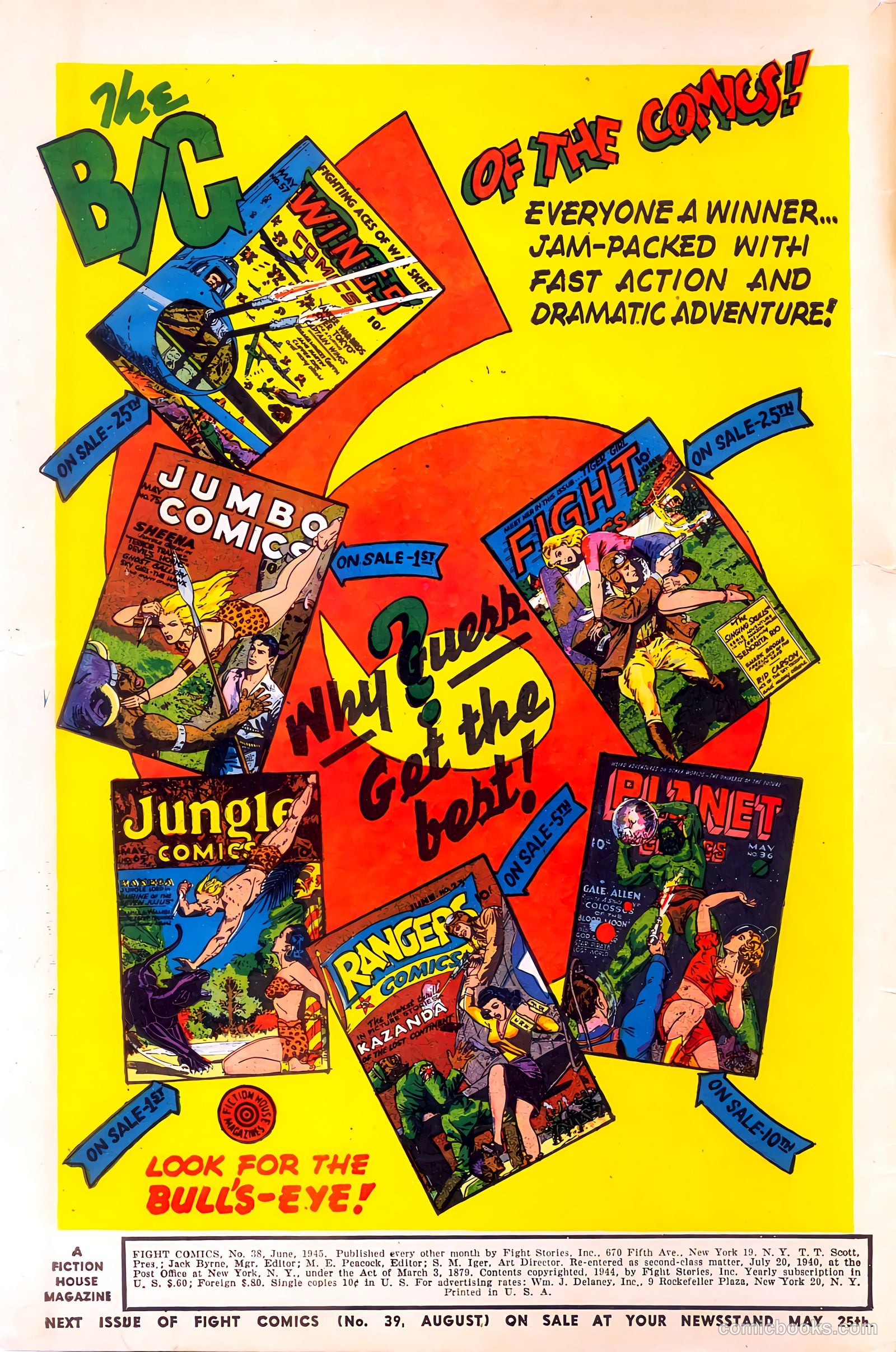Fight Comics #38 (1945) — page 2 of 52