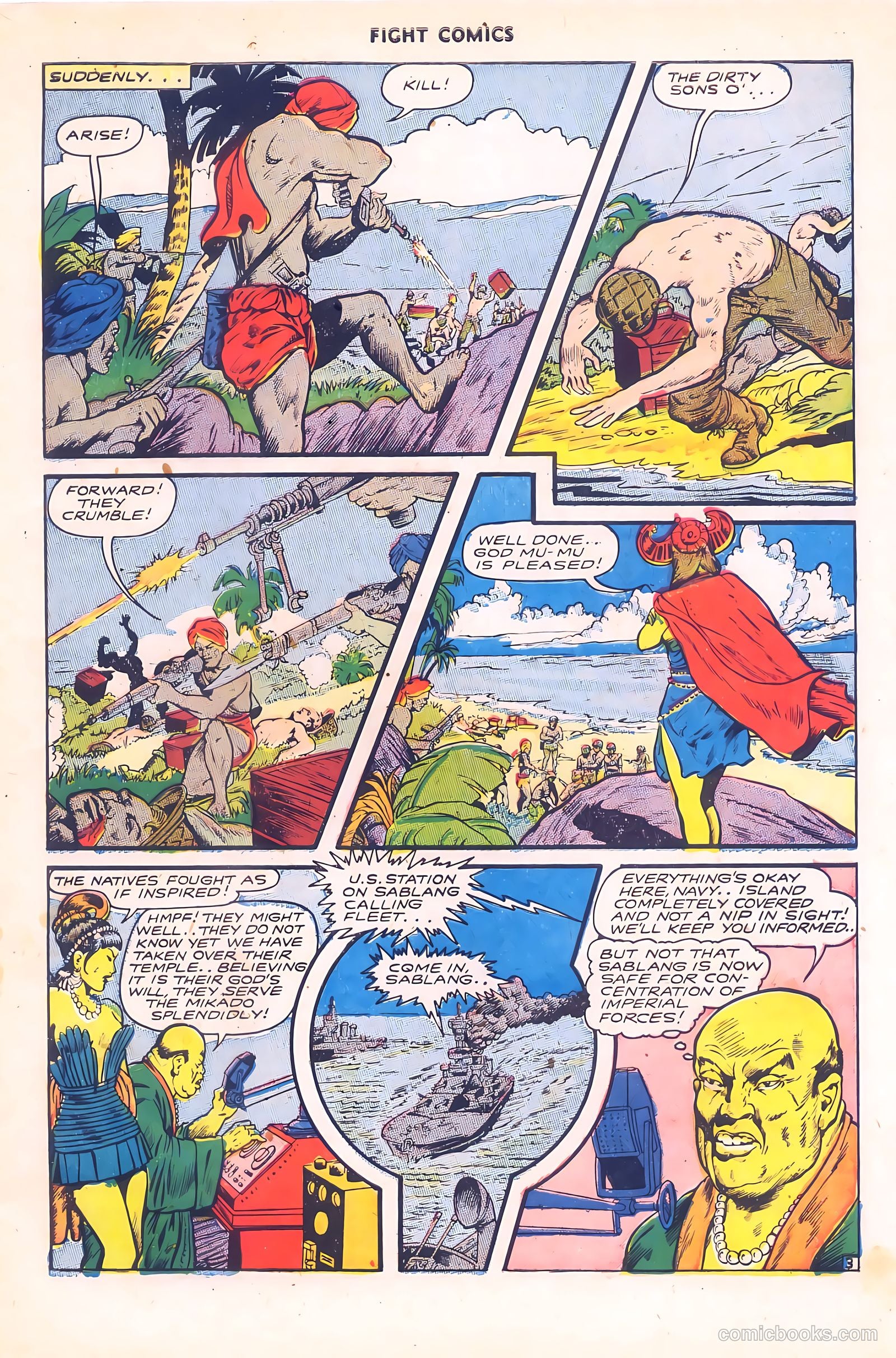Fight Comics #38 (1945) — page 5 of 52