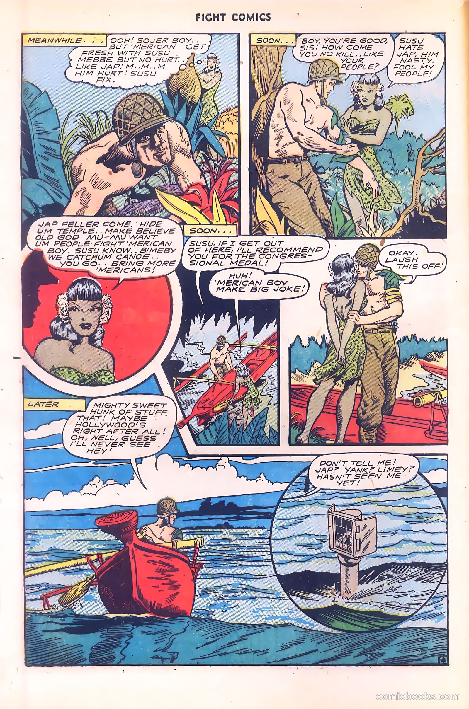 Fight Comics #38 (1945) — page 6 of 52