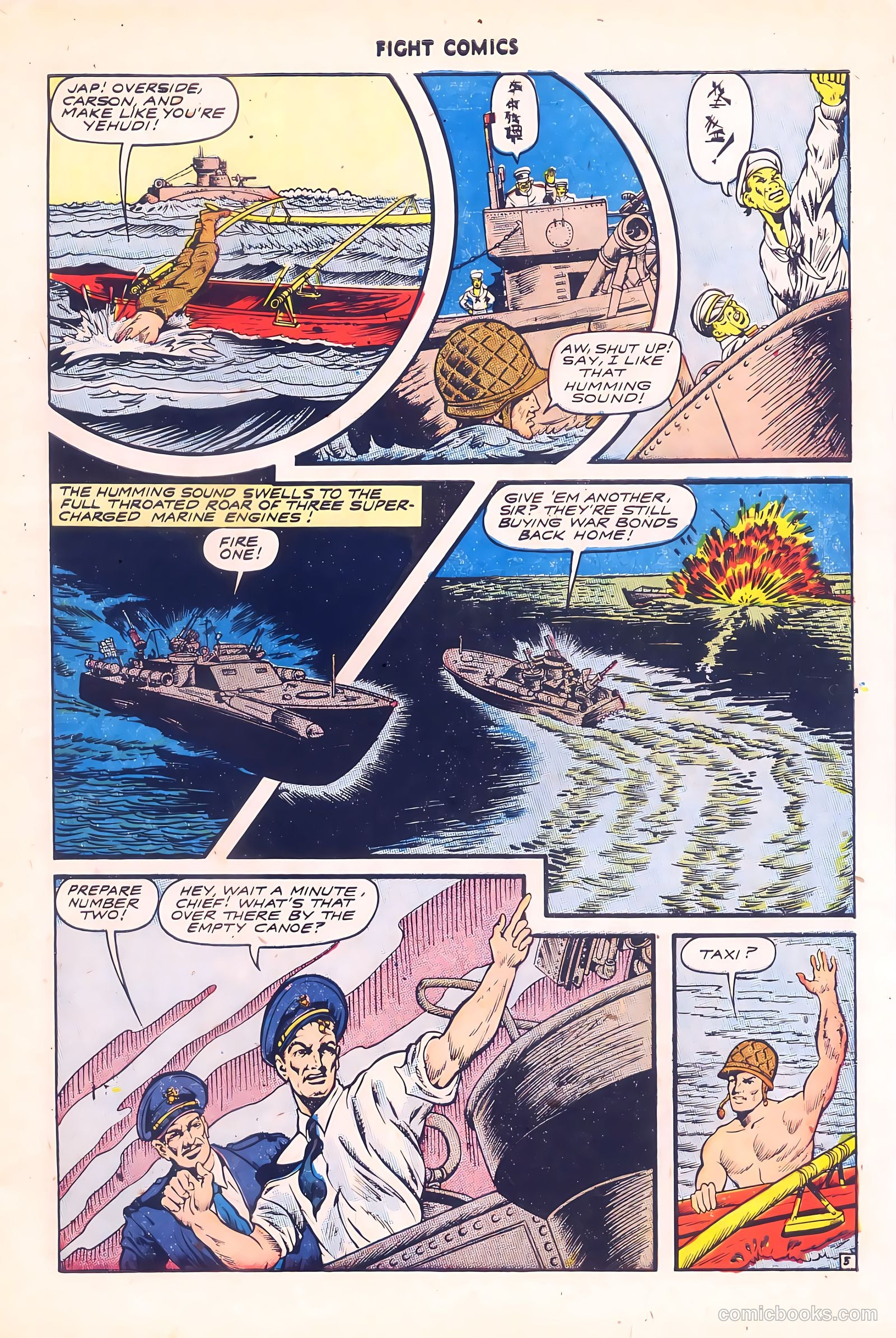 Fight Comics #38 (1945) — page 7 of 52
