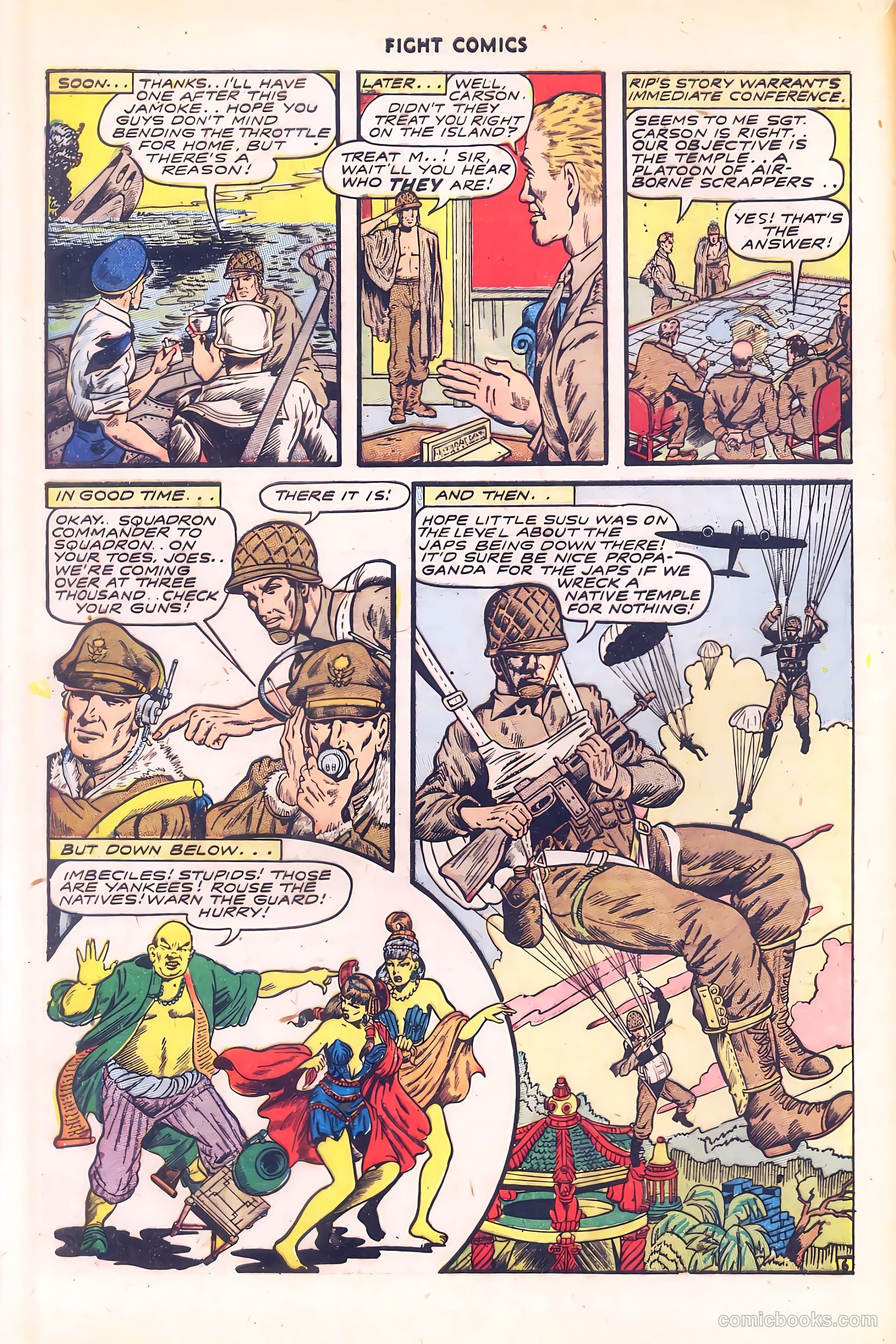 Fight Comics #38 (1945) — page 8 of 52