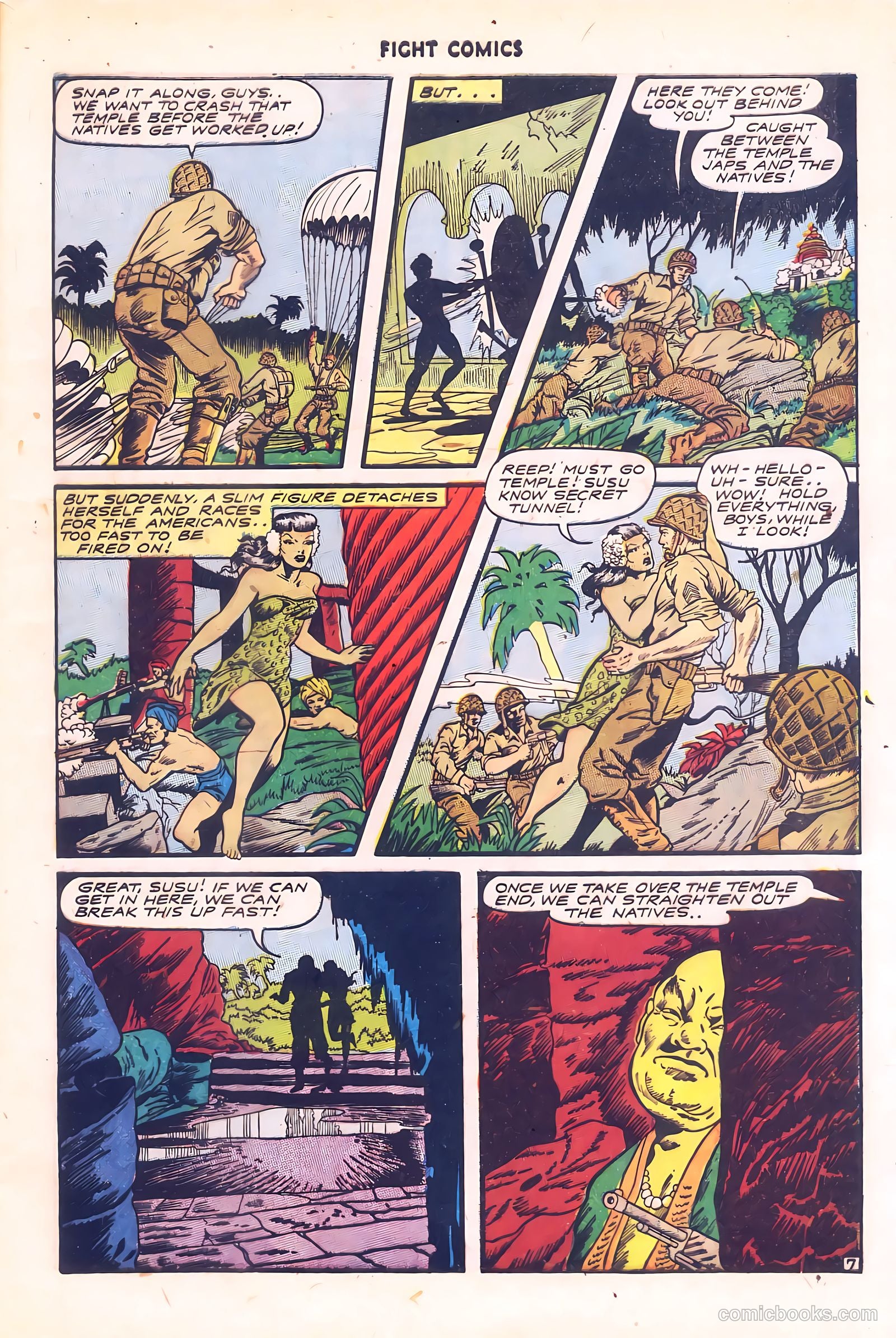 Fight Comics #38 (1945) — page 9 of 52