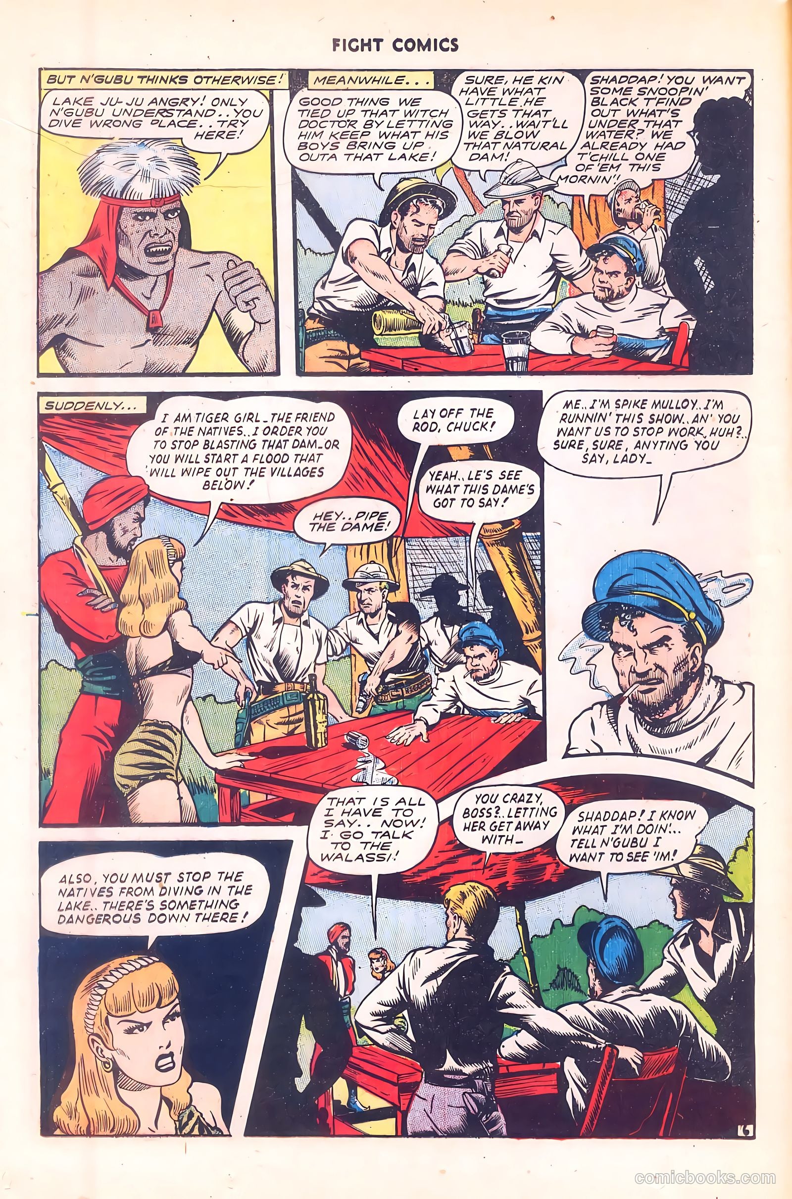 Fight Comics #38 (1945) — page 16 of 52